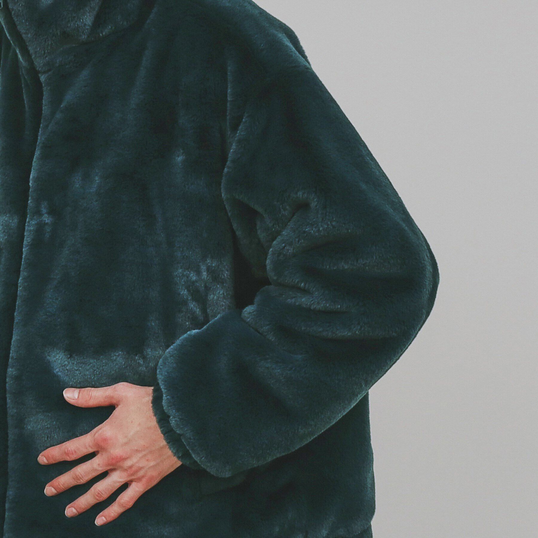 tk.TAKEO KIKUCHI「スタンドフェイクファーブルゾン」|ブルゾン・スタジャン|