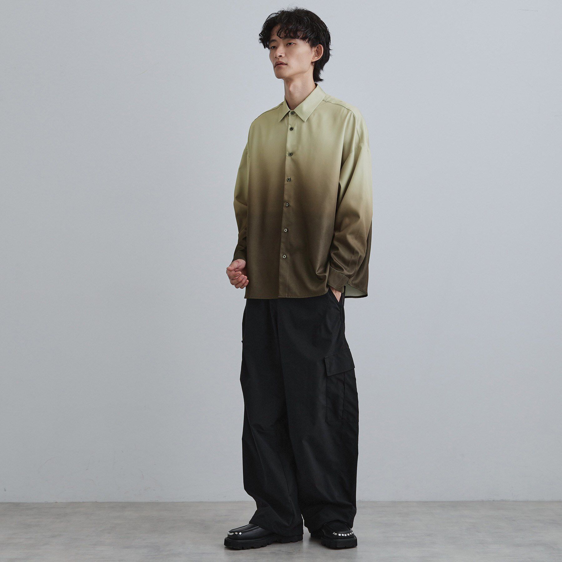 tk.TAKEO KIKUCHI「【選べる7色】オーバーとろみシャツ」|シャツ・ブラウス|