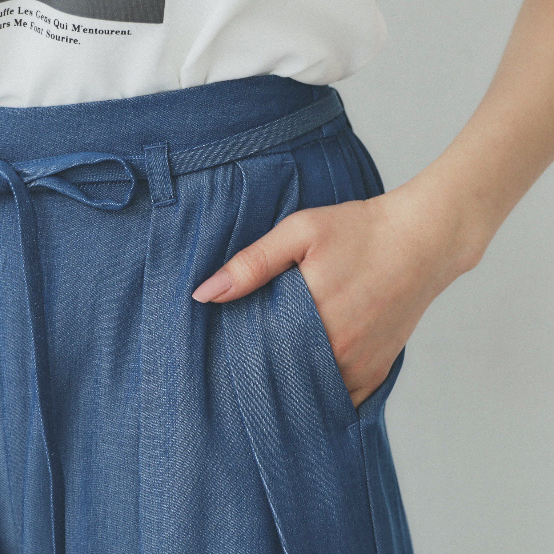 index「シャンブレータックスカーチョ【接触冷感/洗濯機洗い可】」|その他|