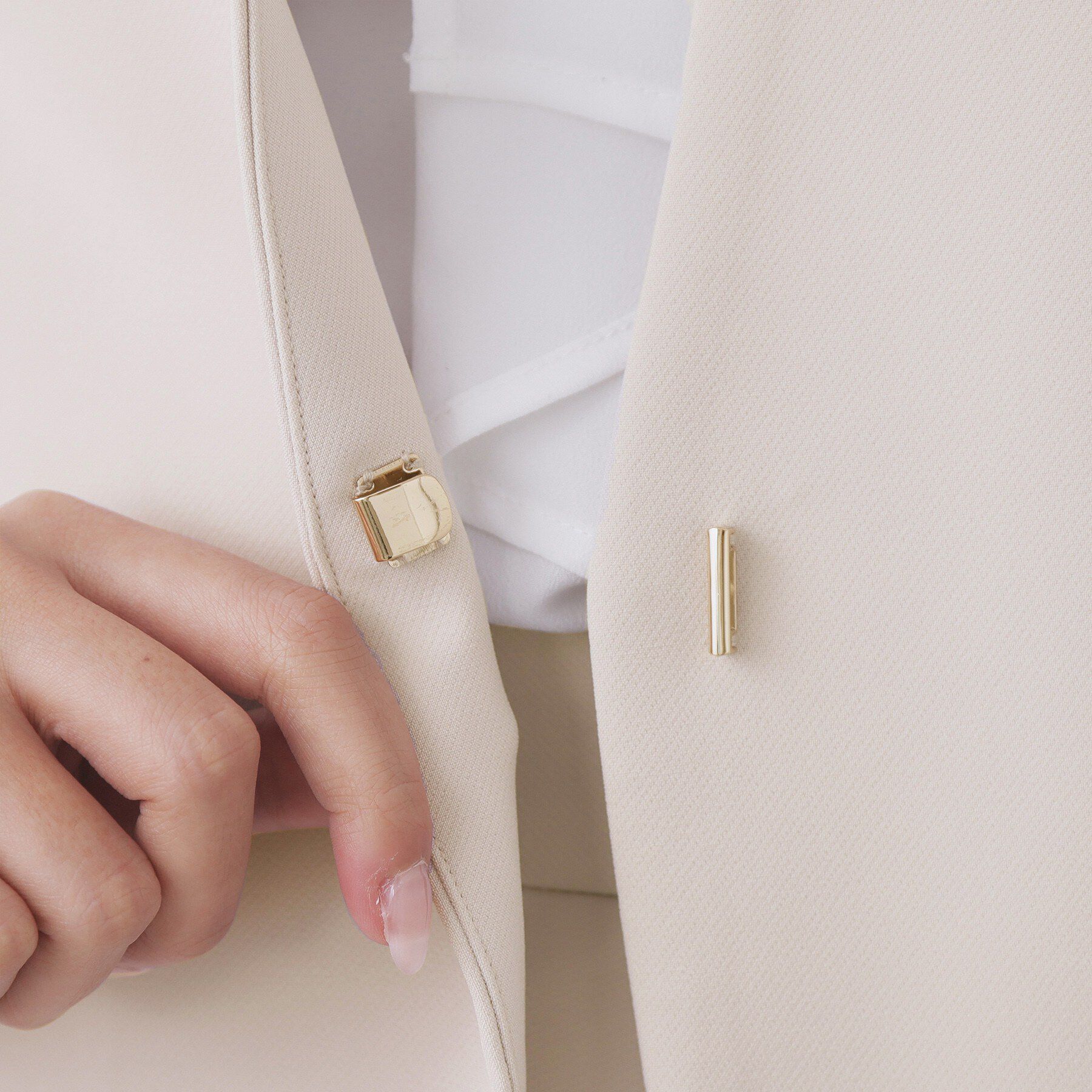 index「ストレッチノーカラージャケット/セットアップ対応【洗濯機OK/防シワ/イージーアイロン】」|ノーカラージャケット|