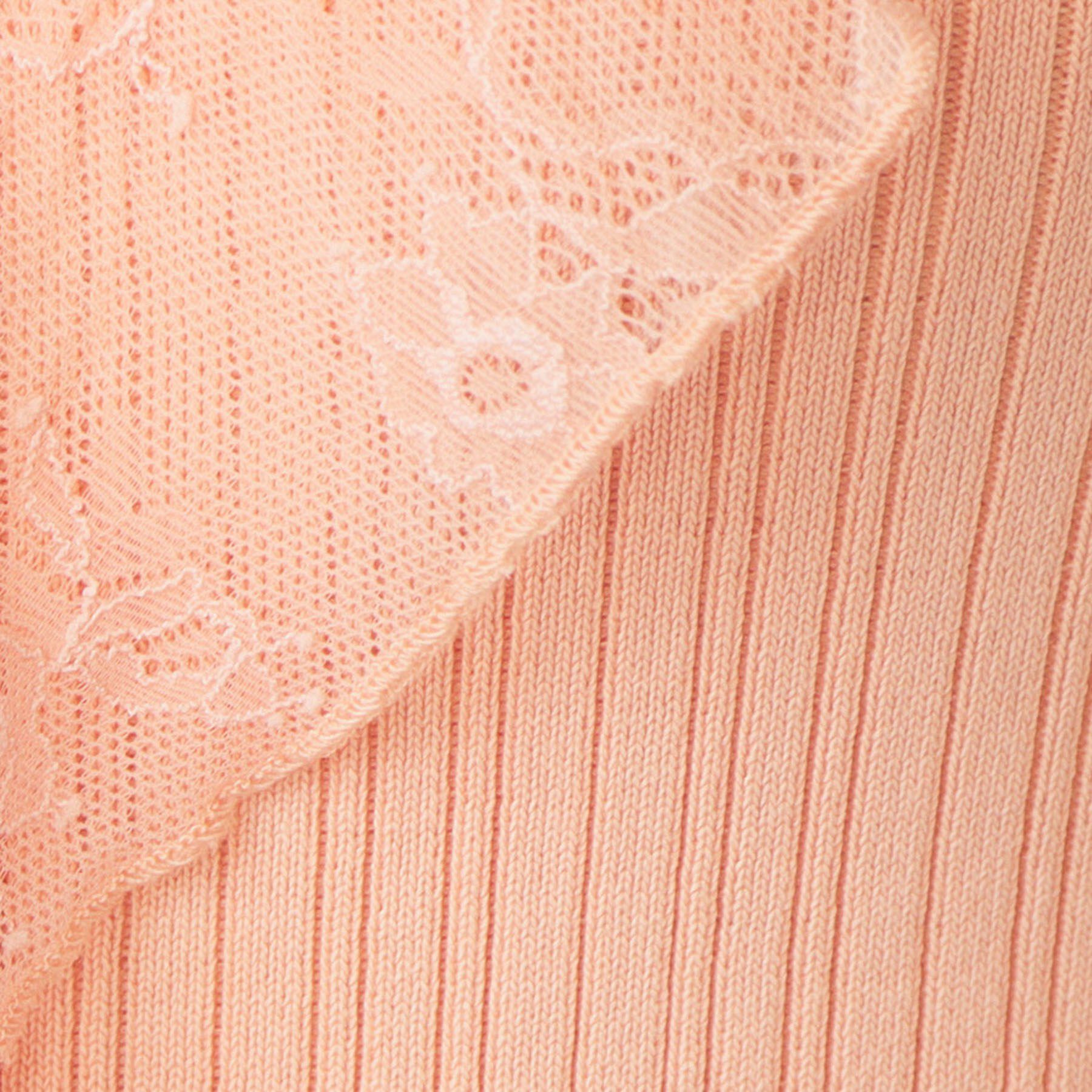 index「レースフリルVネックリブニット【洗濯機OK/坑ピル】」|ニット・セーター|