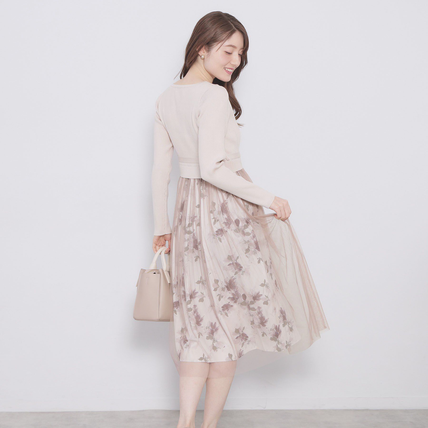 index「ドッキングニットワンピース【洗濯機OK/抗ピル】」|ワンピース|