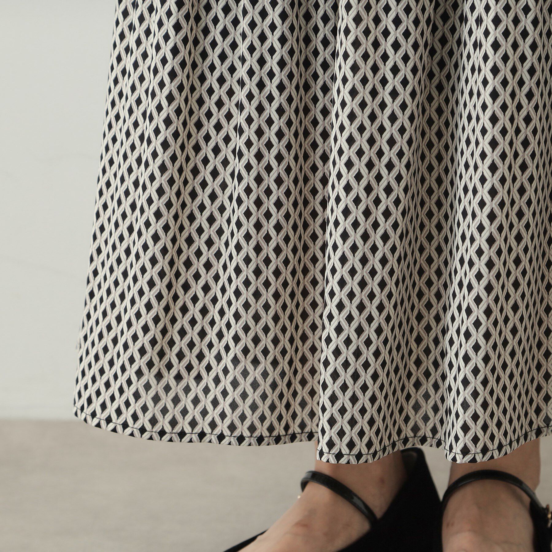 OPAQUE.CLIP「マジョリカプリーツフレアスカート【洗濯機洗い可】」|スカート|