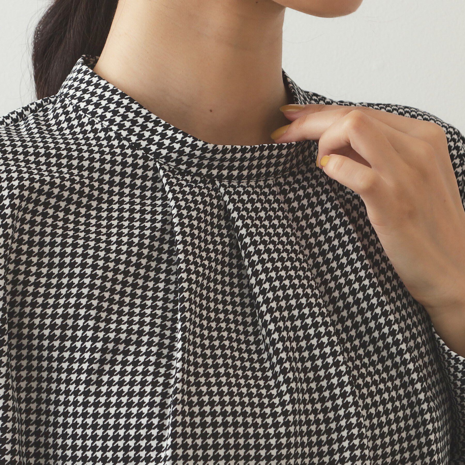 OPAQUE.CLIP「フリルスリーブブラウス【洗濯機洗い可】」|シャツ・ブラウス|