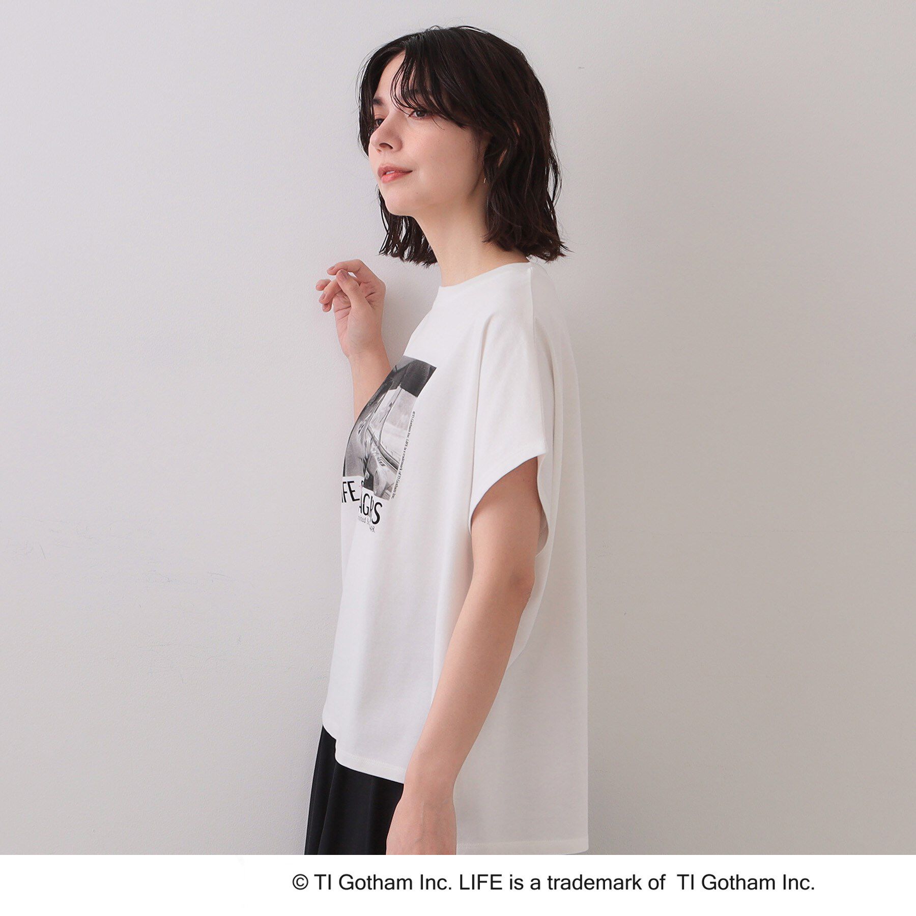 OPAQUE.CLIP「【LIFE（ライフ）】フォトTシャツ」|Tシャツ・カットソー|