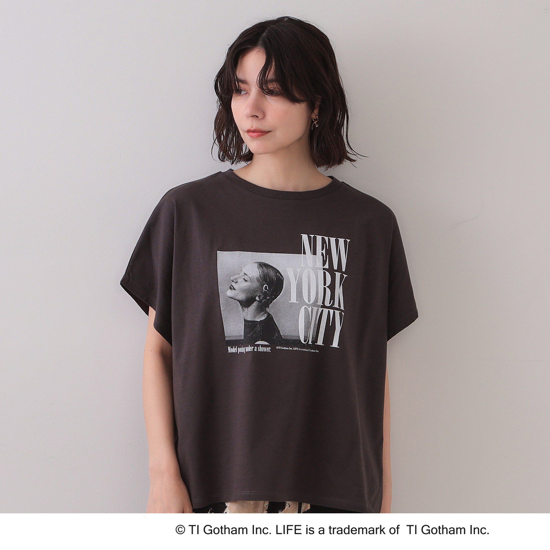 OPAQUE.CLIP「【LIFE（ライフ）】フォトTシャツ」|Tシャツ・カットソー|