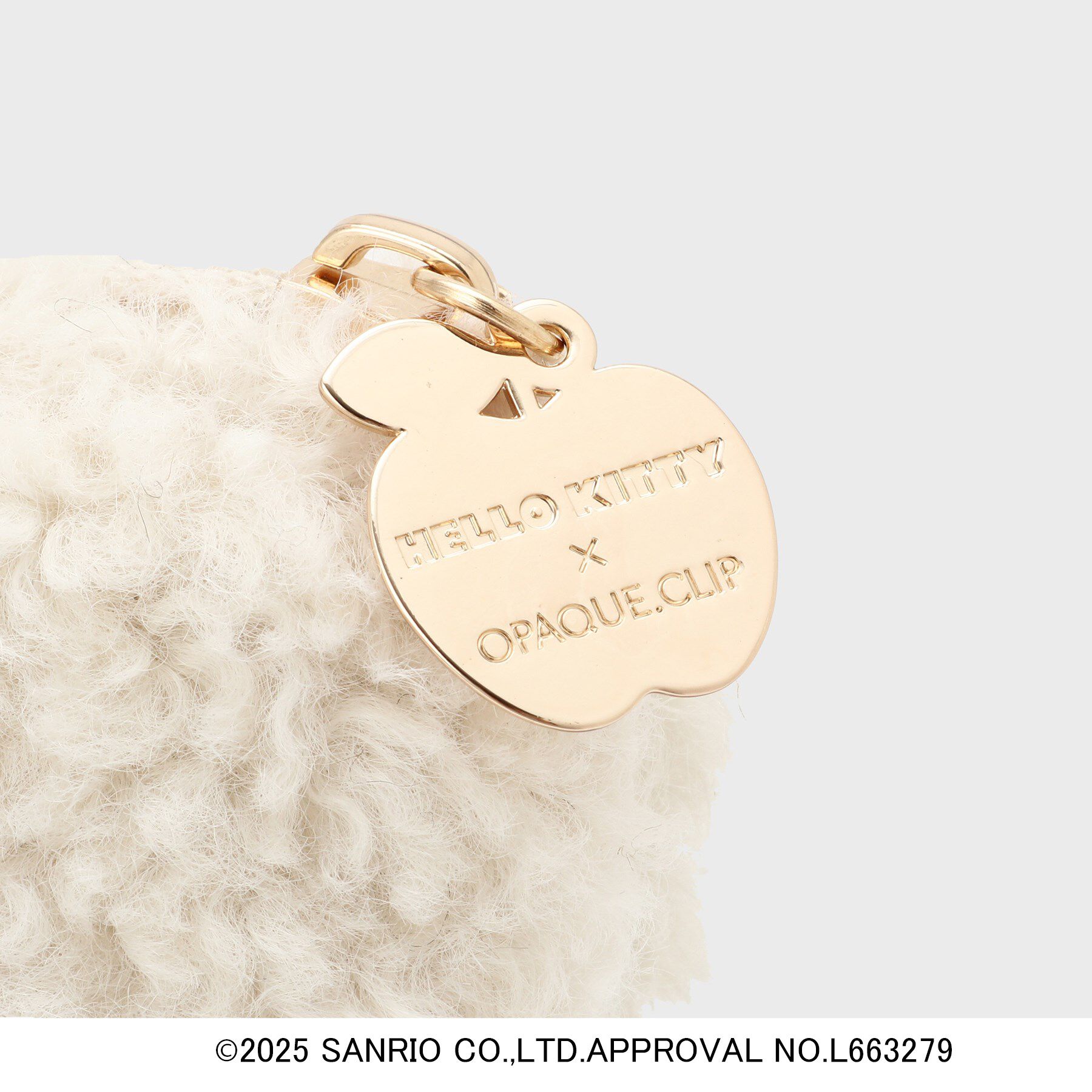 OPAQUE.CLIP「【ハローキティ】フラット型ふわふわポーチ」|ポーチ|