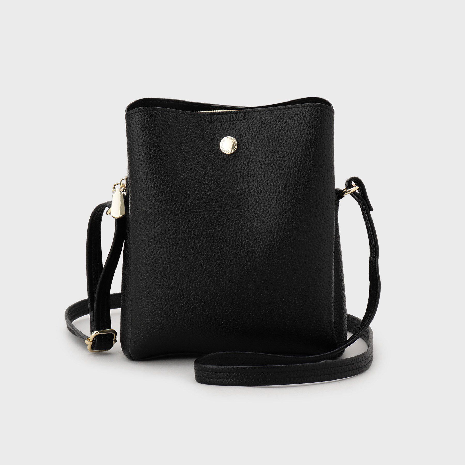 OPAQUE.CLIP「シュリンク合皮3層ミニショルダーバッグ【軽量／長さ調整可能】」|ショルダー・メッセンジャー|