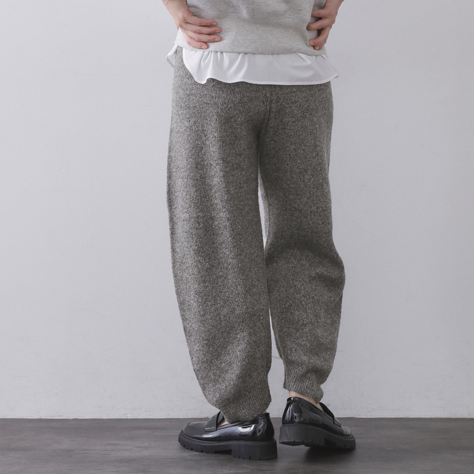 OPAQUE.CLIP「ニットパンツ/セットアップ対応可【洗濯機OK】」|その他|