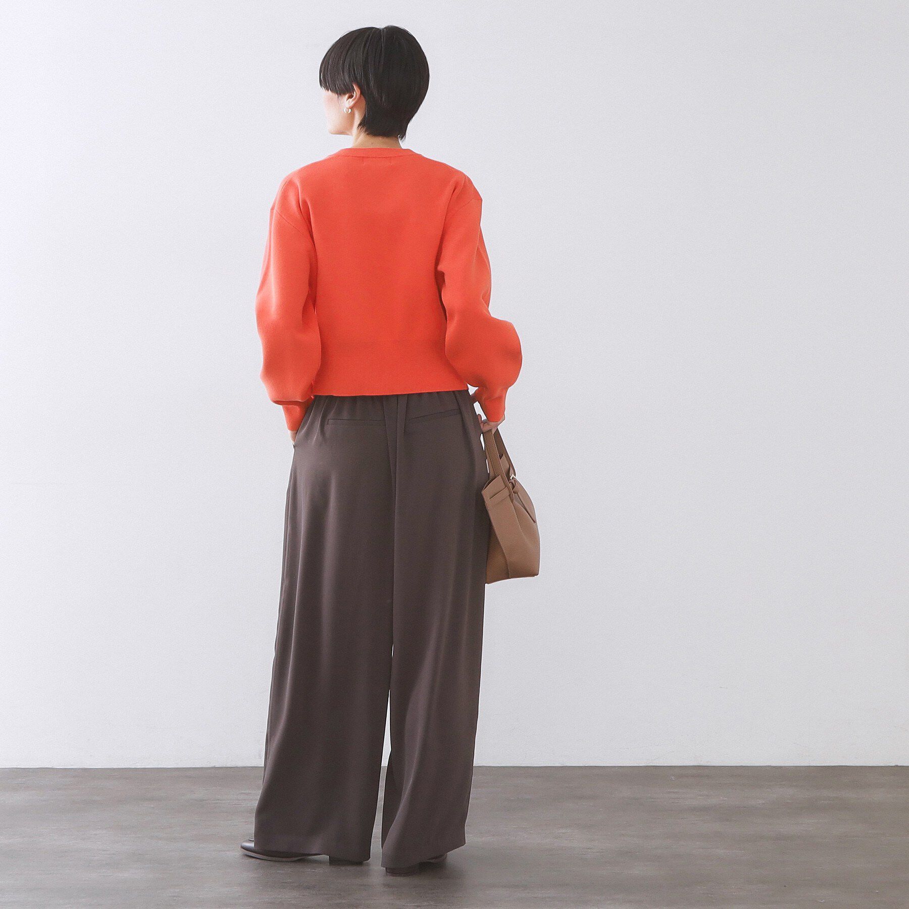 OPAQUE.CLIP「フラップポケット金ボタンニットカーディガン【洗濯機OK】」|カーディガン|