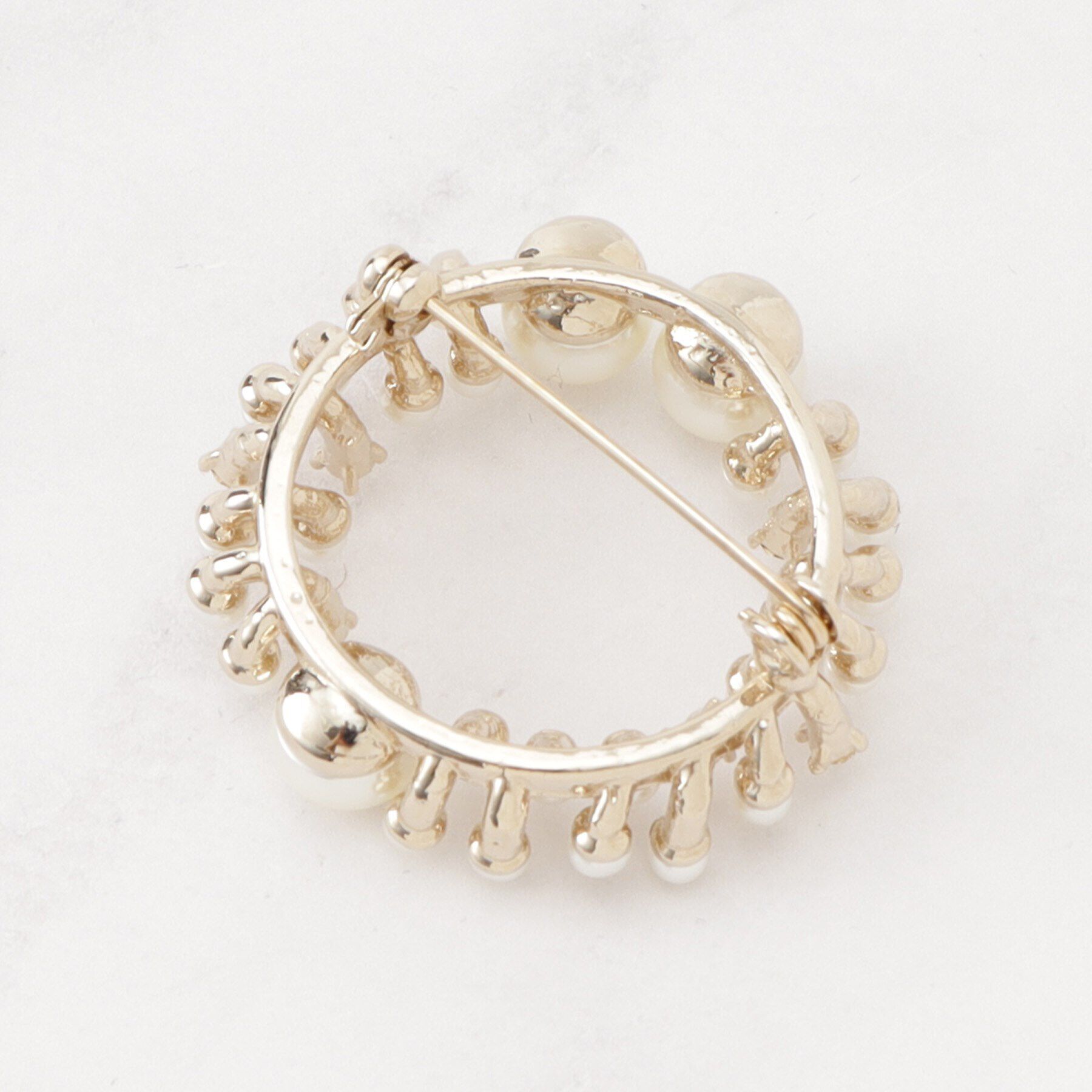 Couture broach「サークルパール調ブローチ」|ブローチ・コサージュ|