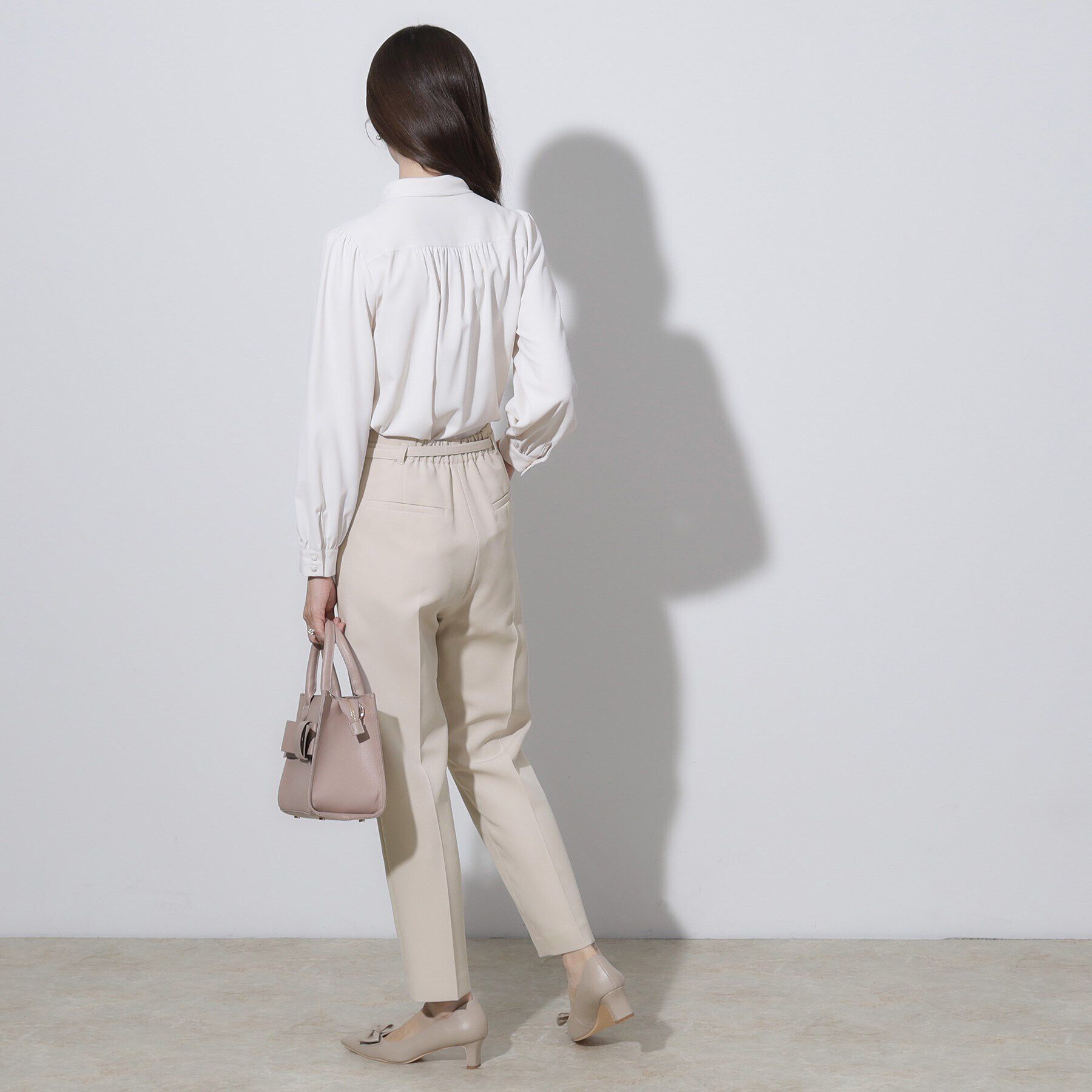 Couture broach「【セレモニーシーン/お仕事にも】ダブルクロステーパードパンツ」|その他|