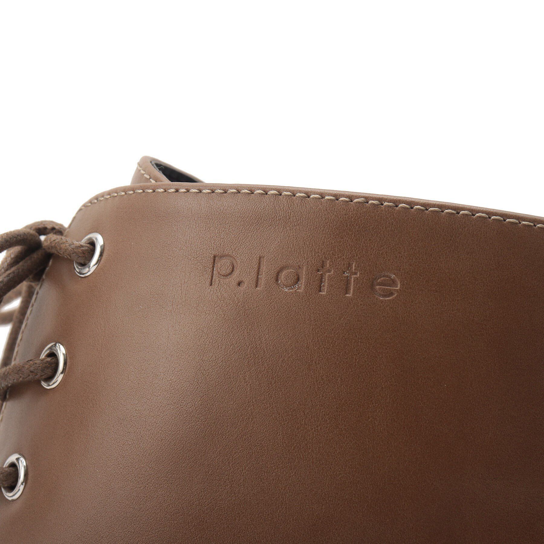 PINK-latte「ヒールレースアップブーツ」|ショートブーツ|