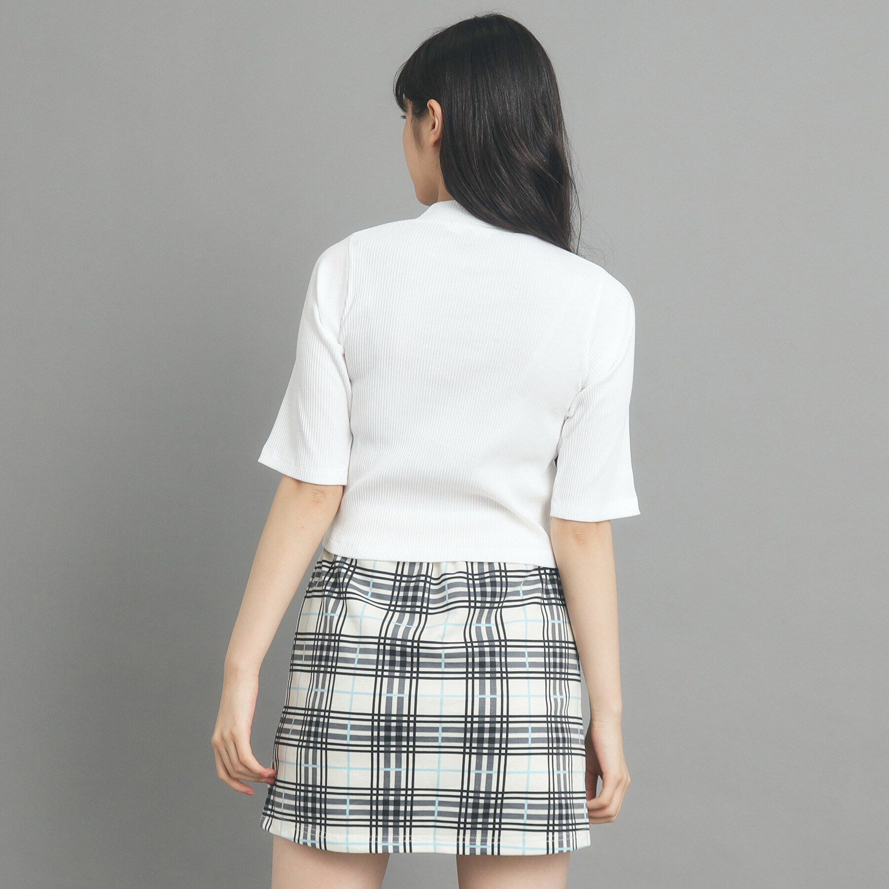 PINK-latte「【130cmあり】コンパクトリブカットソー」|Tシャツ・カットソー|