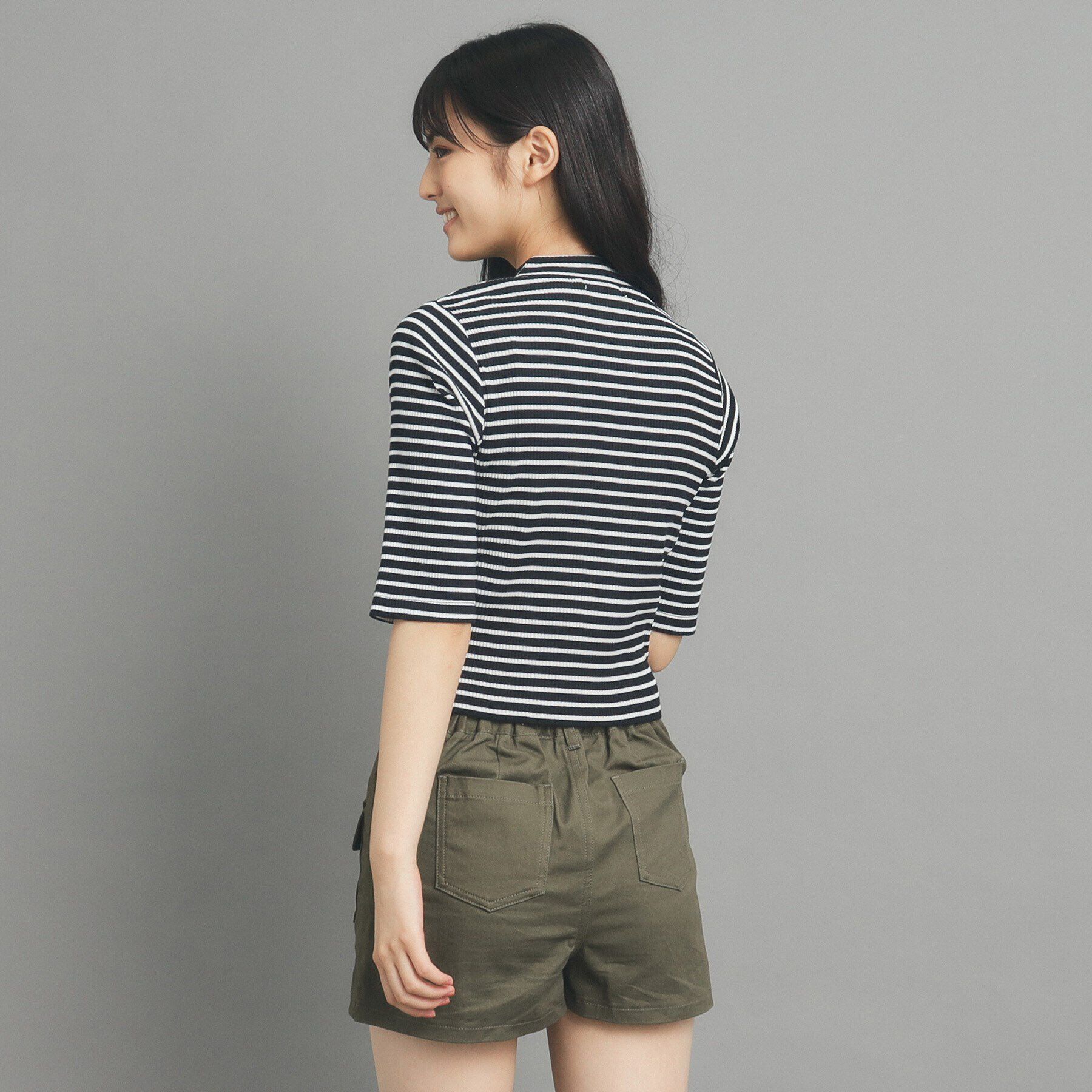 PINK-latte「【130cmあり】コンパクトリブカットソー」|Tシャツ・カットソー|