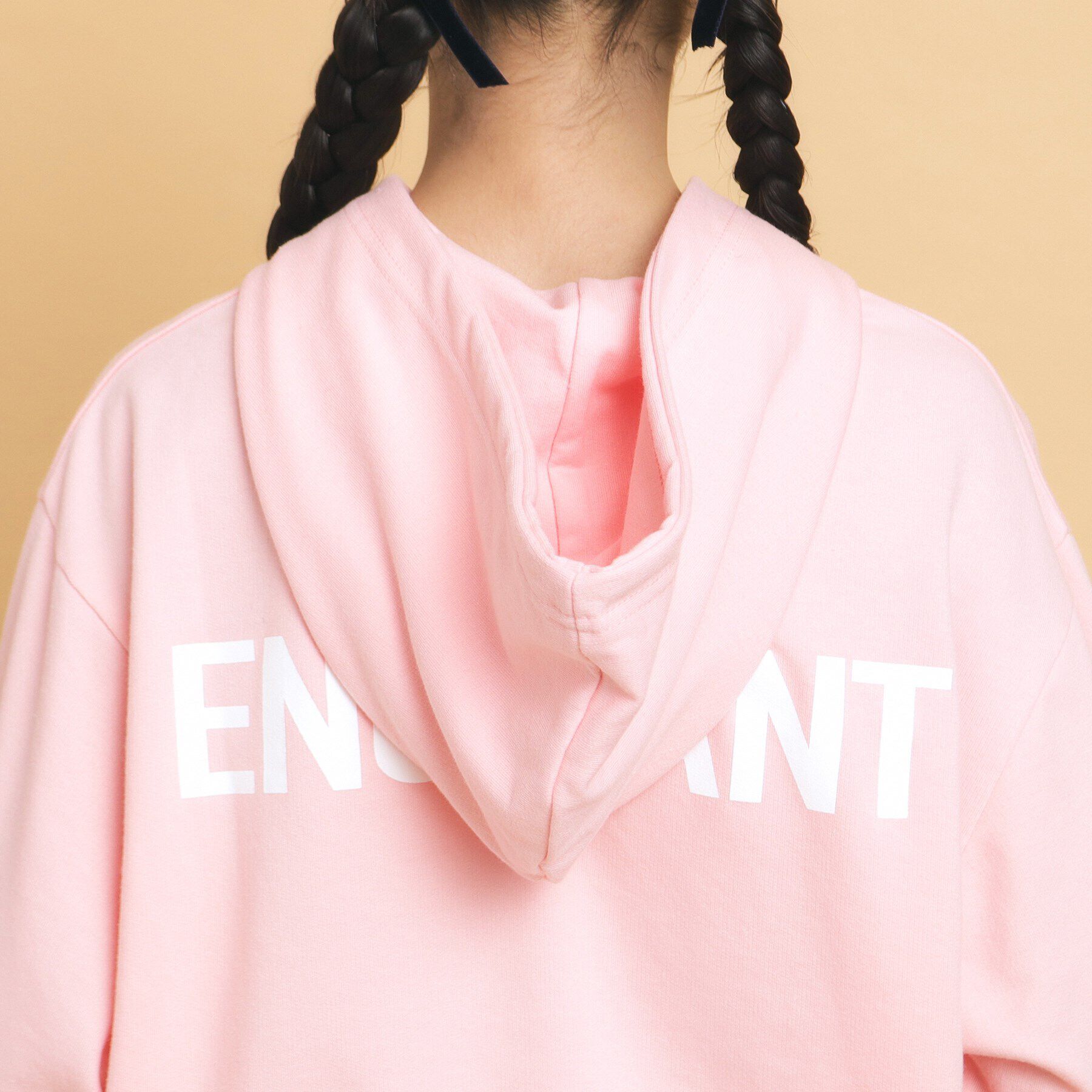 PINK-latte「【130cmあり／人気シリーズ】クマプリント フードパーカ」|その他|