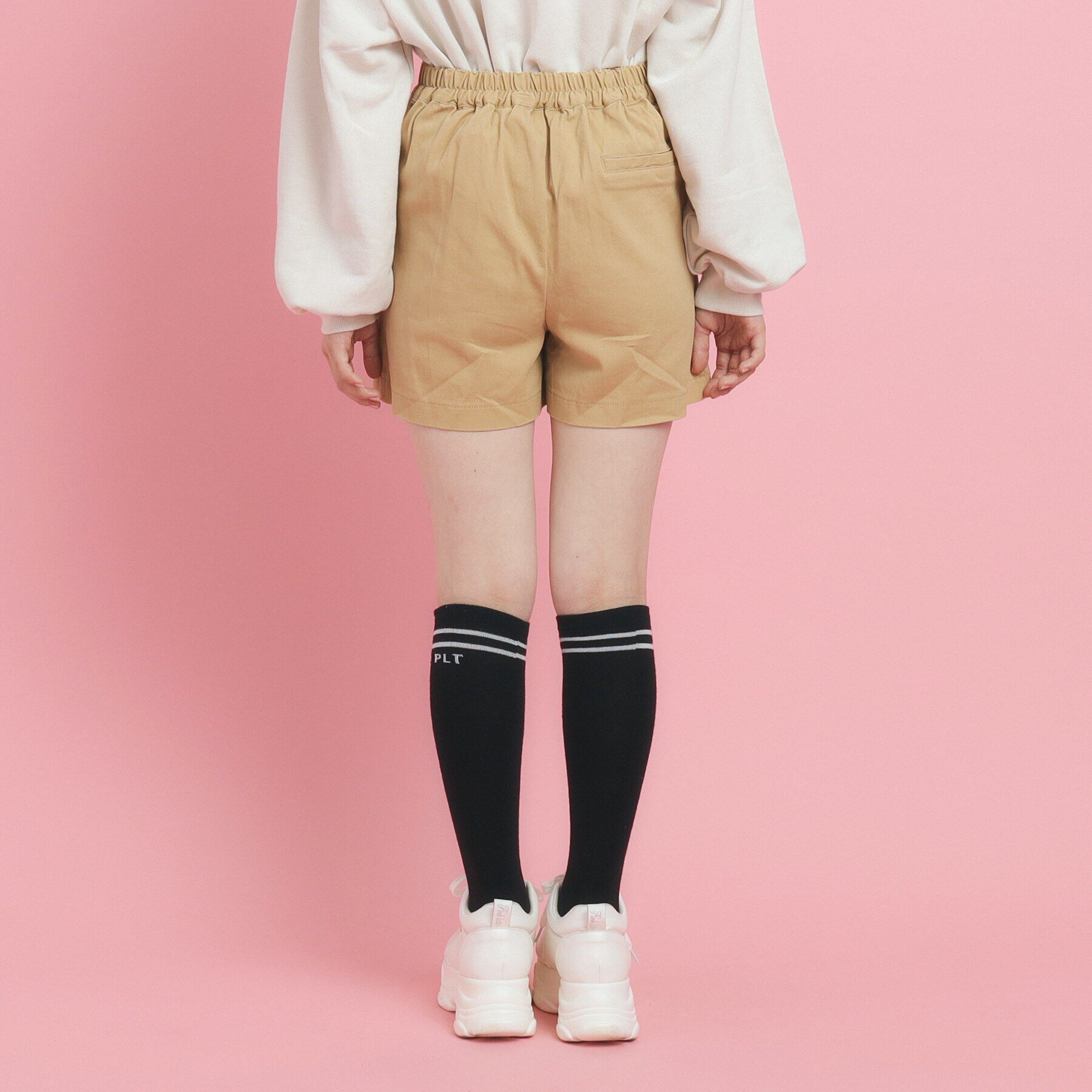 PINK-latte「【着回し力◎】ラップショートパンツ」|キュロット|