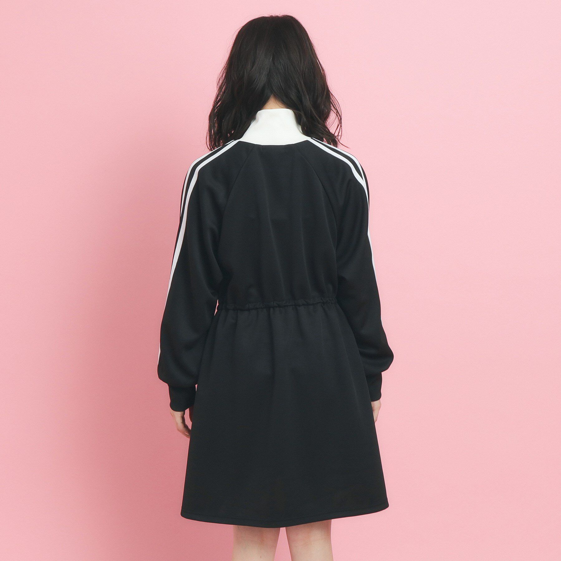 PINK-latte「【韓国っぽ】ニュートロ ジャージドレス」|ワンピース|