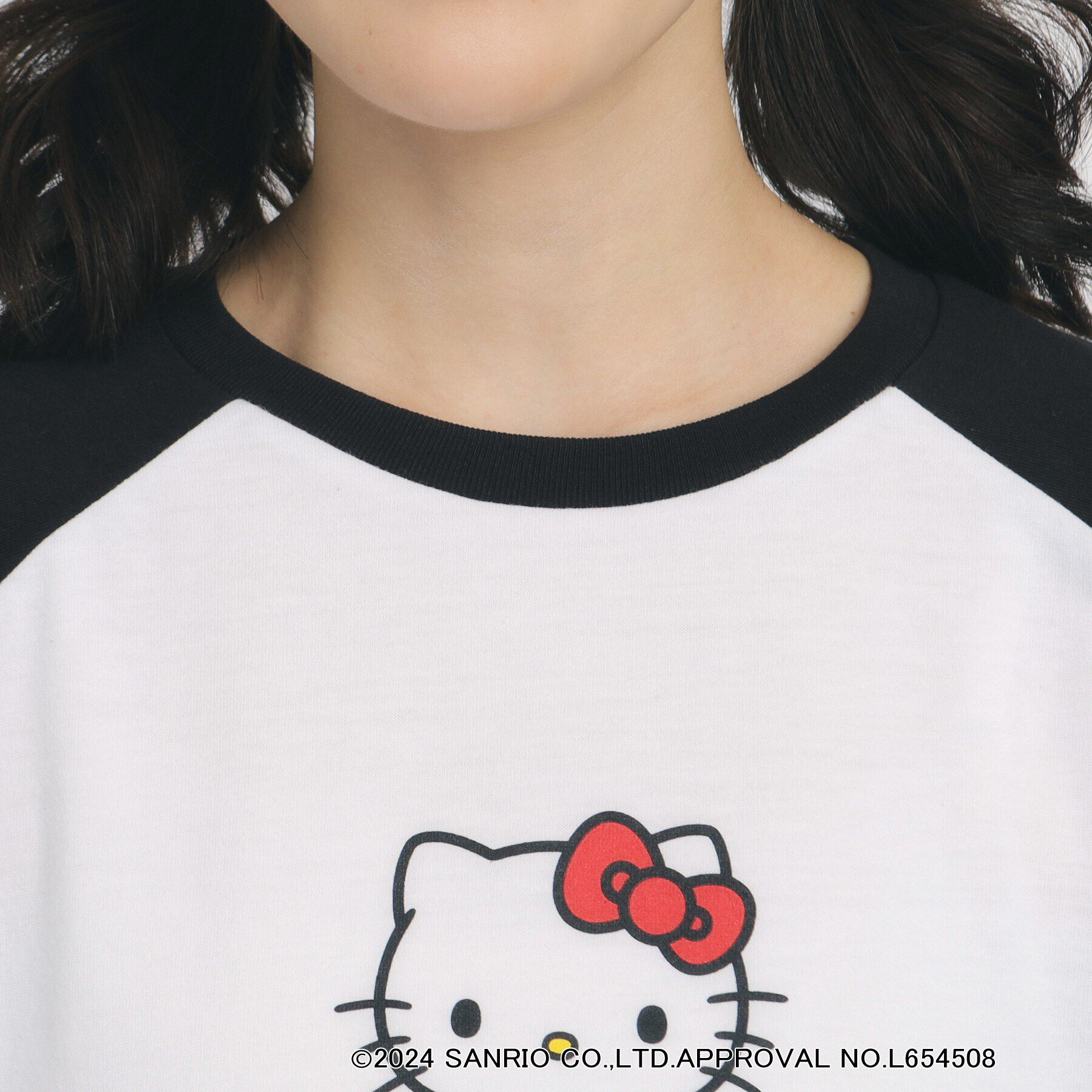 PINK-latte「【サンリオコラボ】ラグランロンT」|Tシャツ・カットソー|