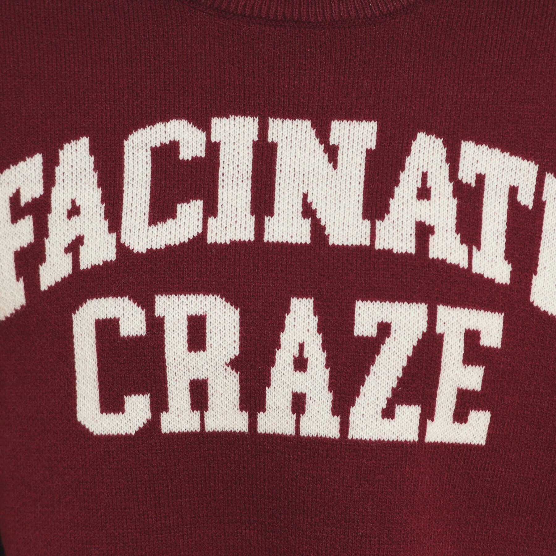 PINK-latte「【秋冬の主役級】ジャカードロゴニット」|ニット・セーター|