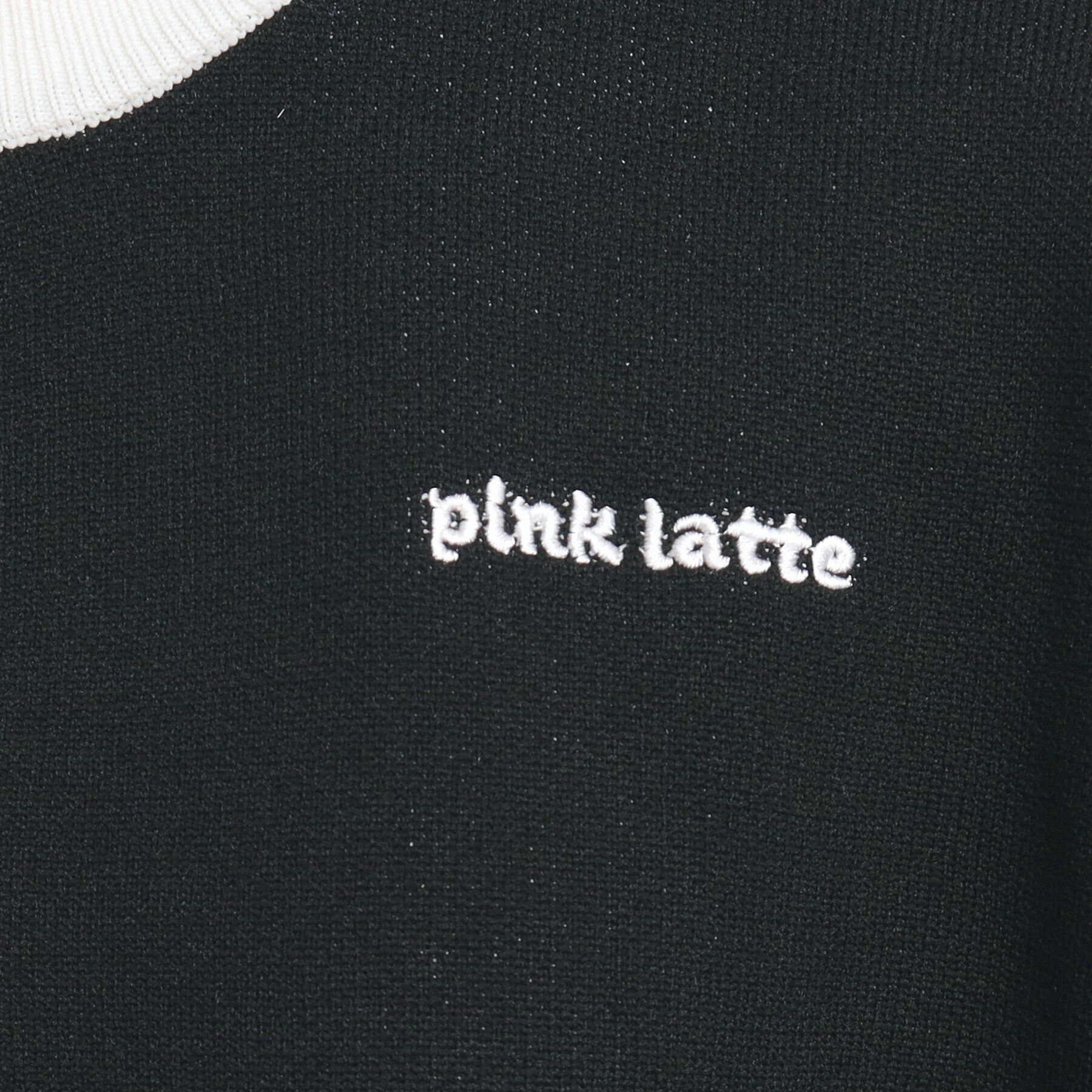 PINK-latte「スポンディッシュニットブルゾン」|カーディガン|