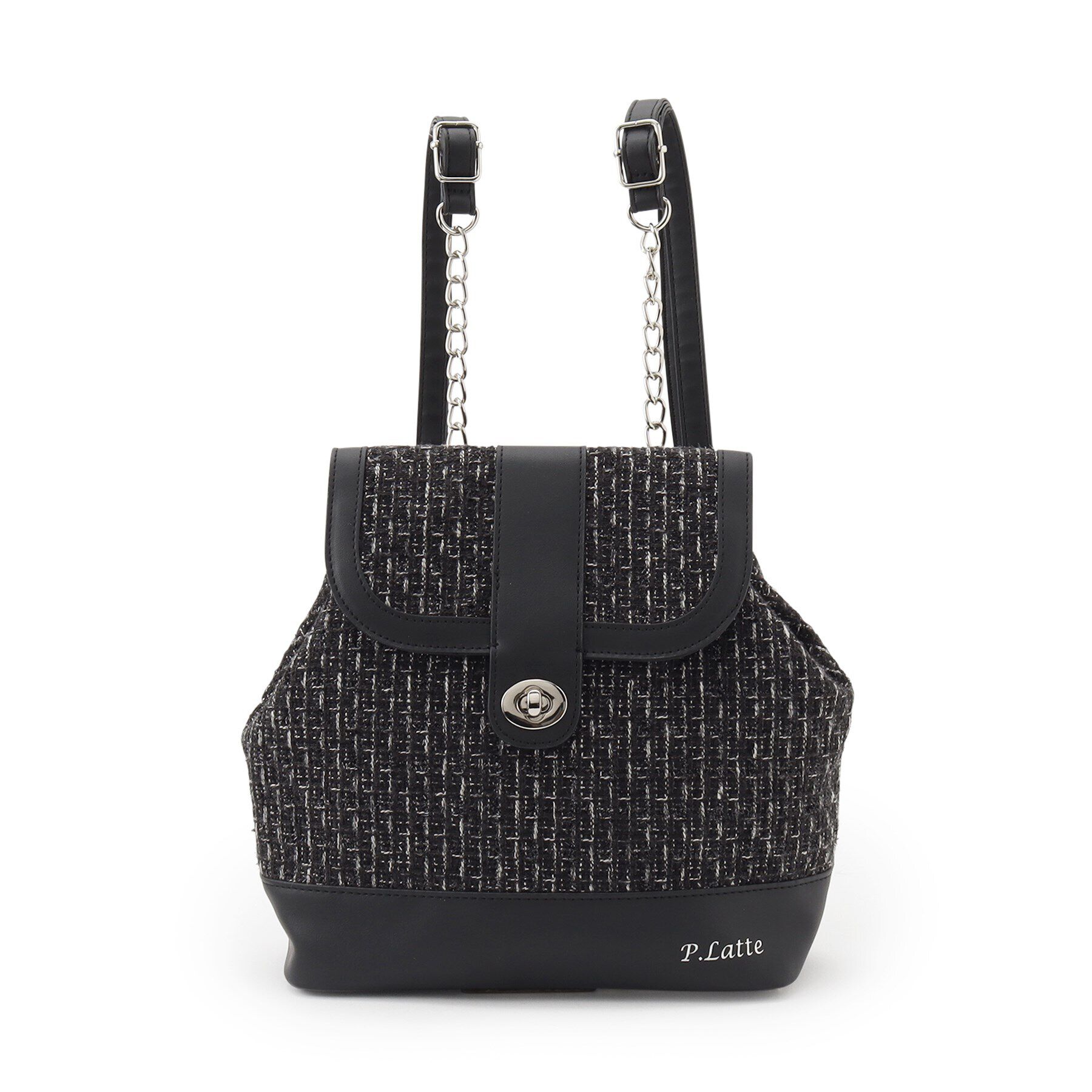 PINK-latte「フラップチェーンリュック」|リュック|