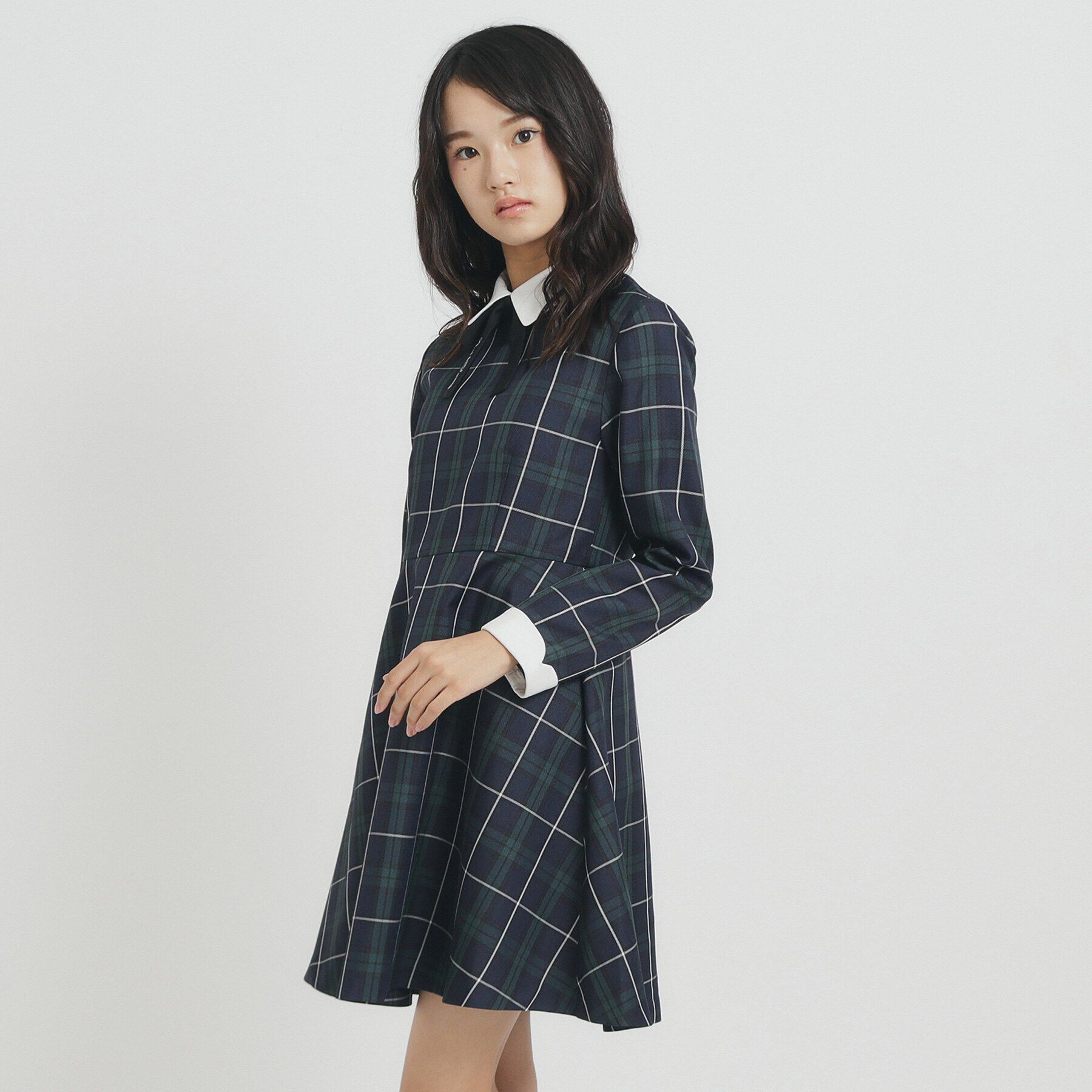 PINK-latte「【オケージョン・フォーマル】衿付きワンピース」|ワンピース|