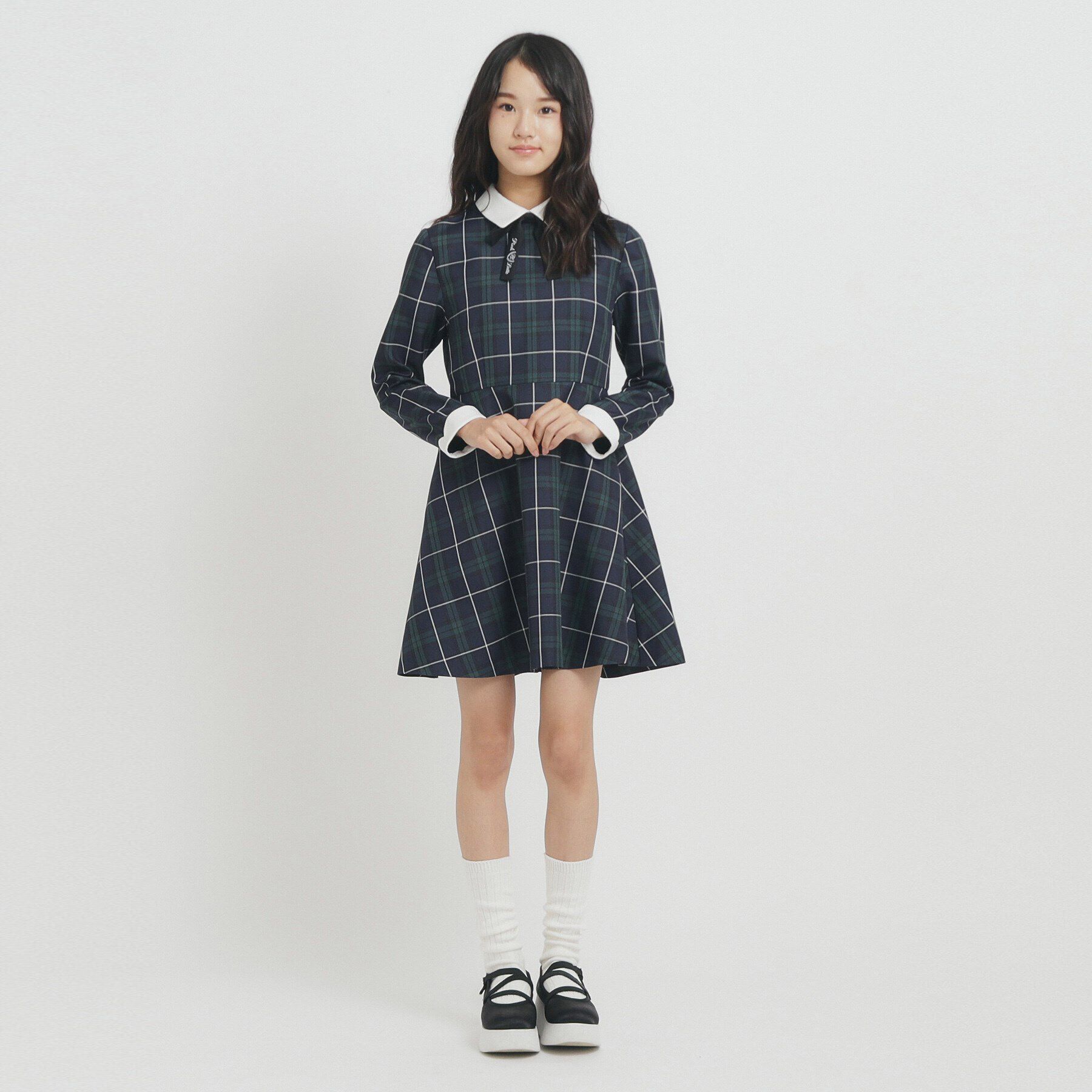 PINK-latte「【オケージョン・フォーマル】衿付きワンピース」|ワンピース|