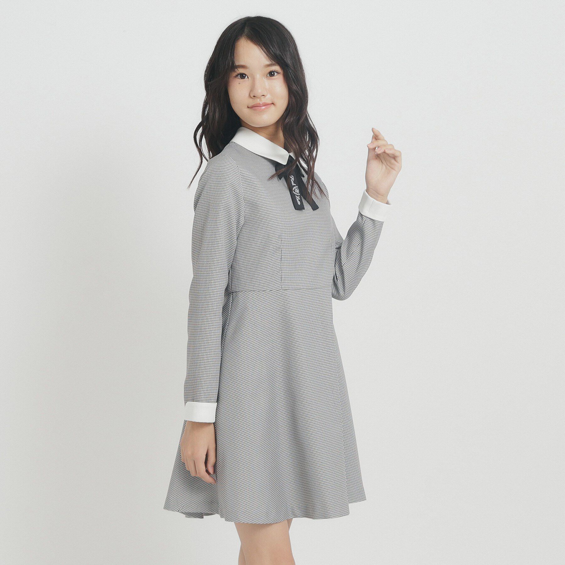 PINK-latte「【オケージョン・フォーマル】衿付きワンピース」|ワンピース|