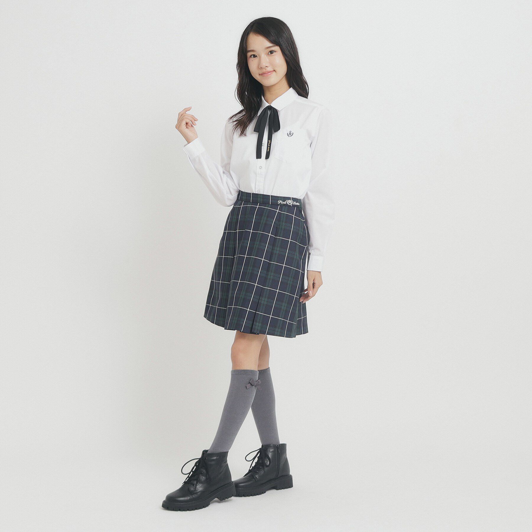 PINK-latte「【オケージョン・フォーマル】ボックスプリーツスカート」|スカート|