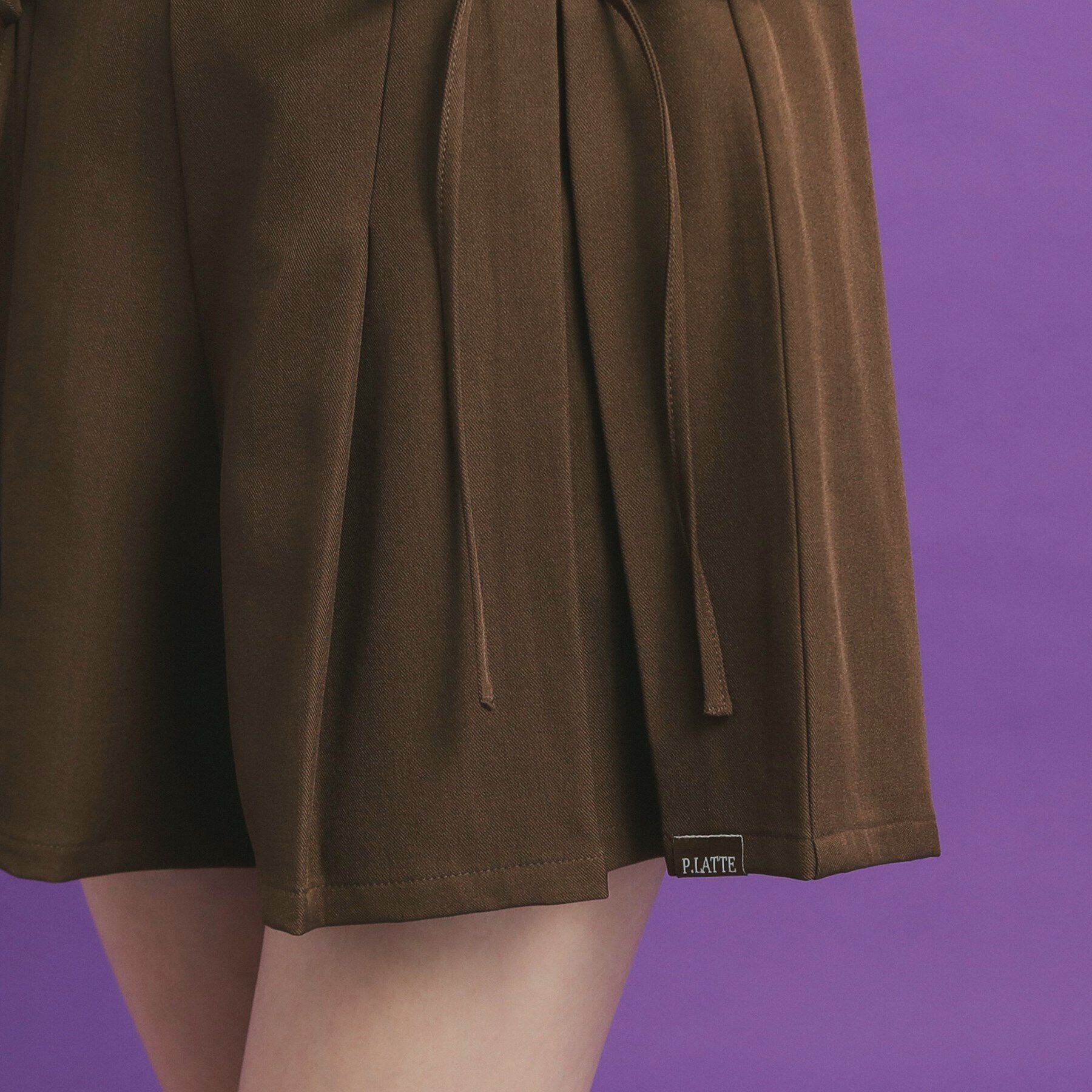 PINK-latte「リボンキュロットパンツ」|キュロット|