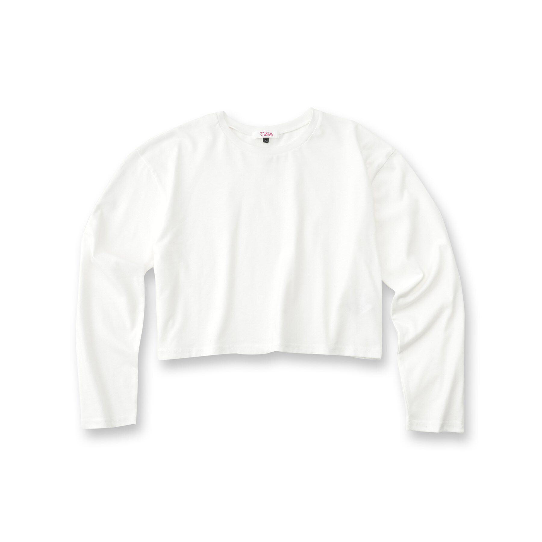 PINK-latte「【セットアイテム】ナンバリングメッシュ＋ロンT」|ニット・セーター|