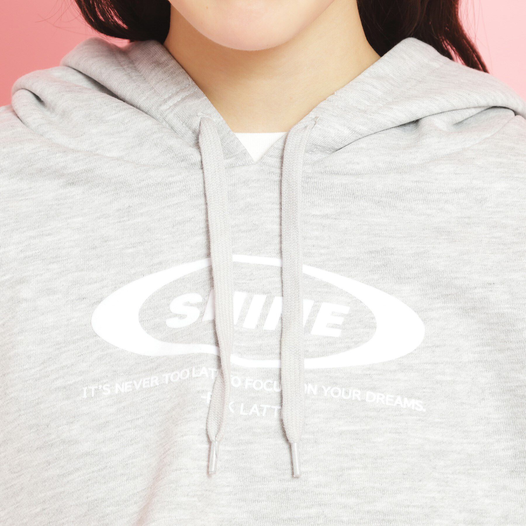 PINK-latte「【セットアイテム】裏毛短丈パーカ＋タンクトップ」|その他|