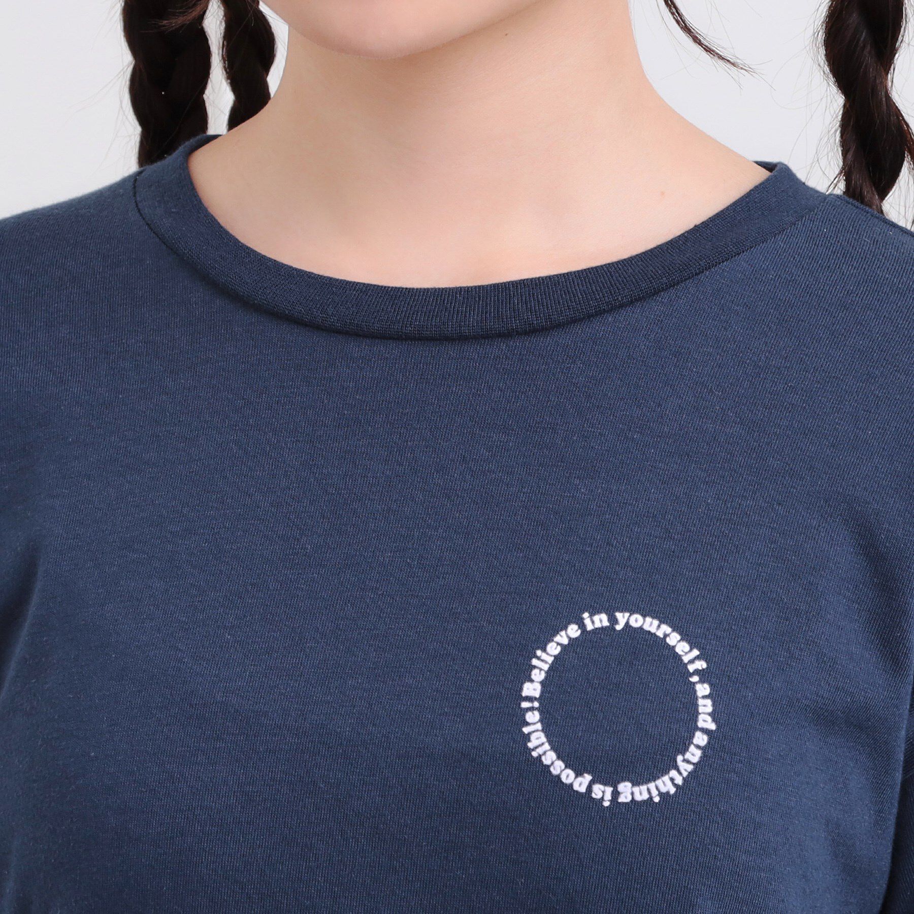 PINK-latte「フロッキーくまちゃんロンT」|Tシャツ・カットソー|