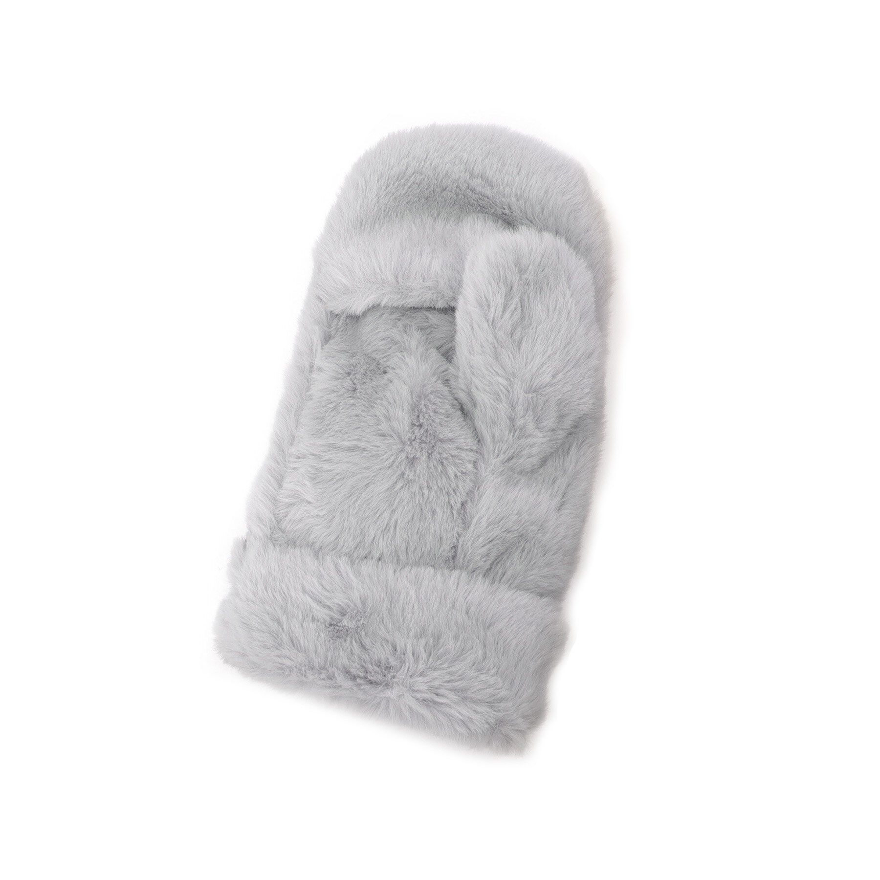 PINK-latte「ビッグポン付ファーミトン」|手袋|