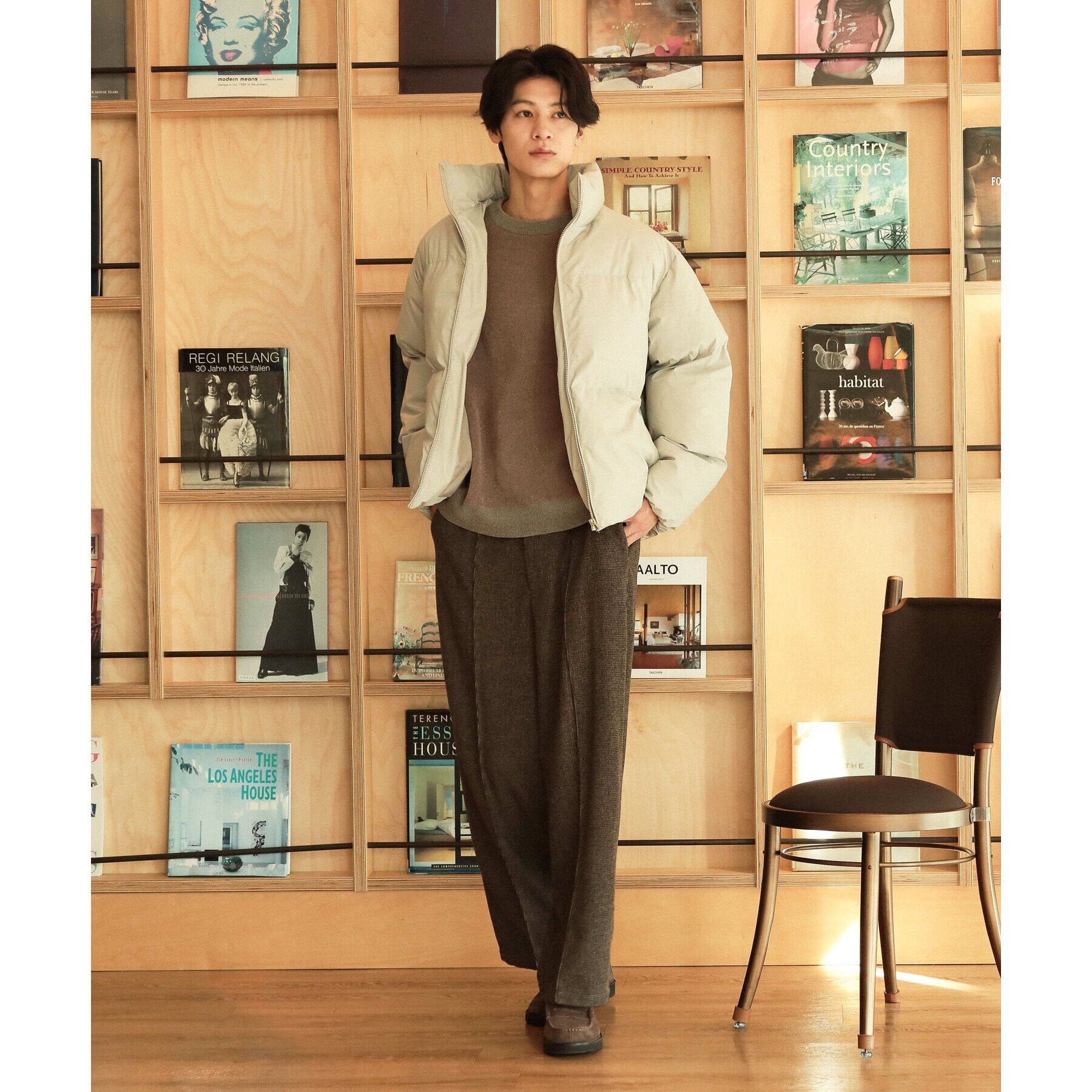 THE SHOP TK「【ハグするニット】モールニットクルーネック　親子リンク/ユニセックス」|ニット・セーター|