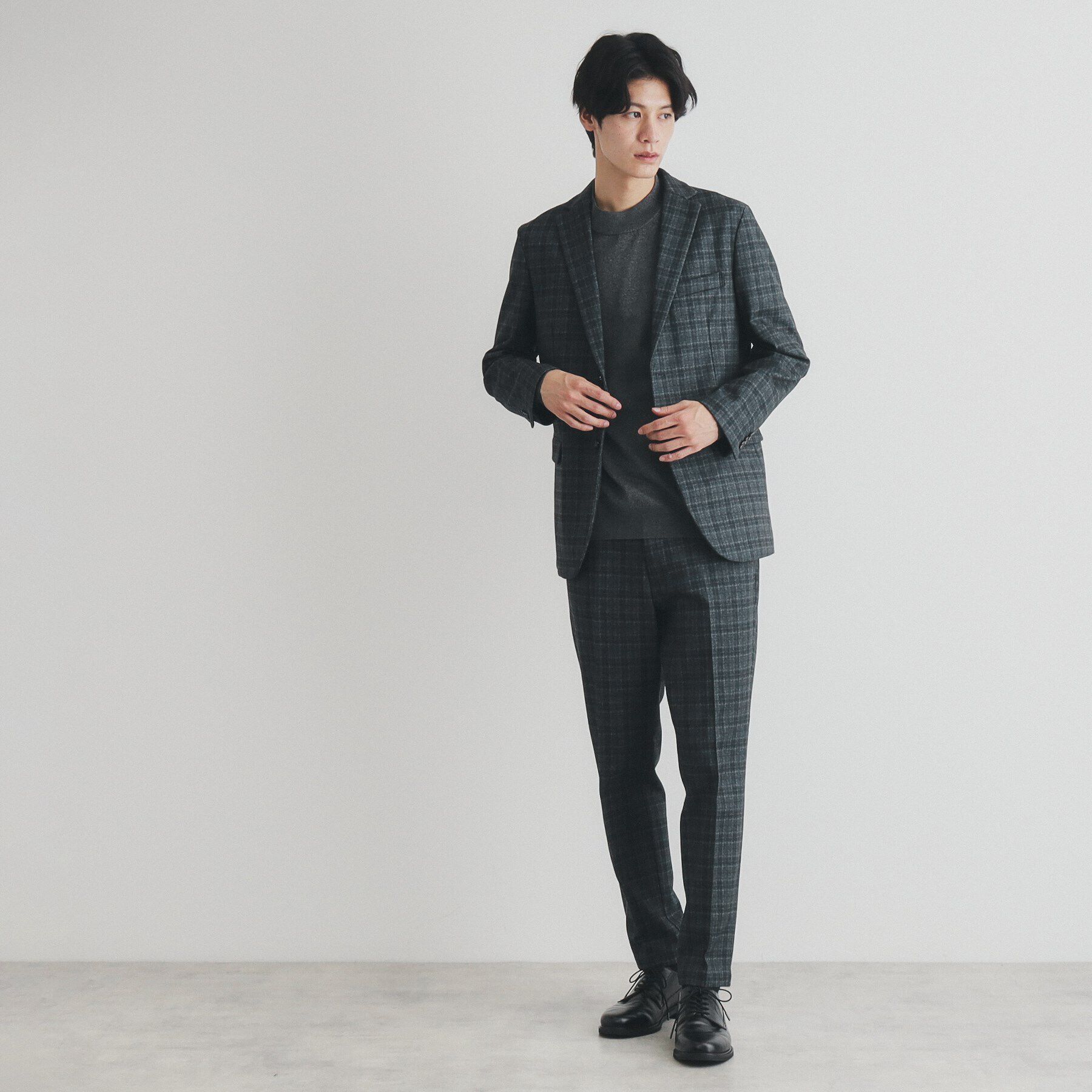 THE SHOP TK「起毛TRジャージスラックス 【セットアップ可/ビジネス対応/ストレッチ】」|その他|