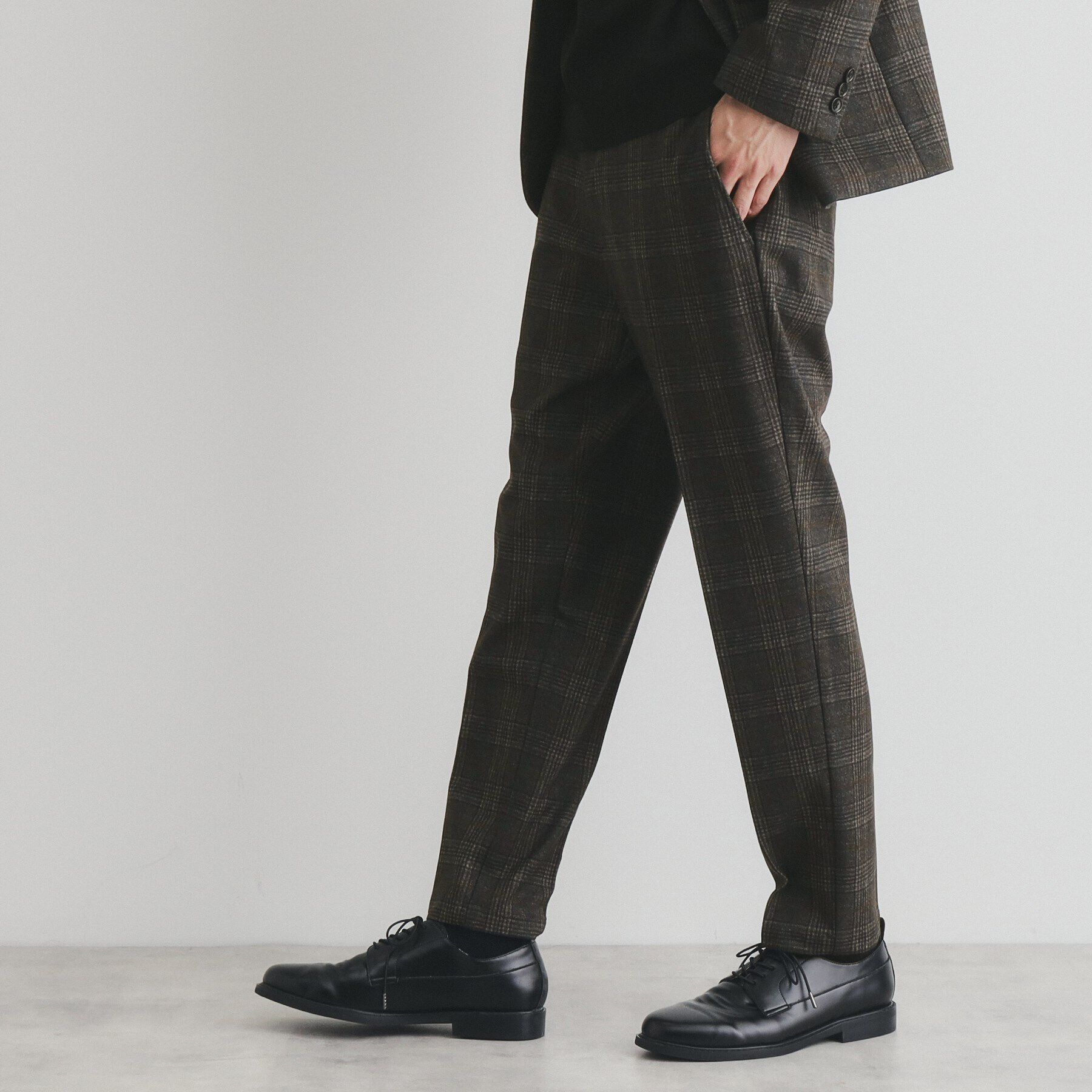 THE SHOP TK「起毛TRジャージスラックス 【セットアップ可/ビジネス対応/ストレッチ】」|その他|