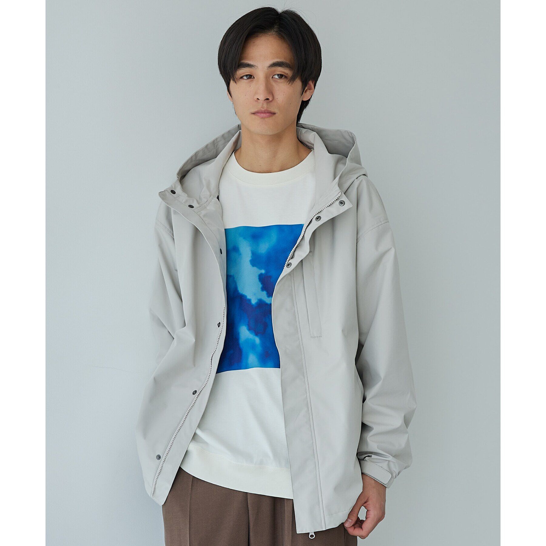 THE SHOP TK「3レイヤーマウンテンパーカ　防風機能」|ブルゾン・スタジャン|