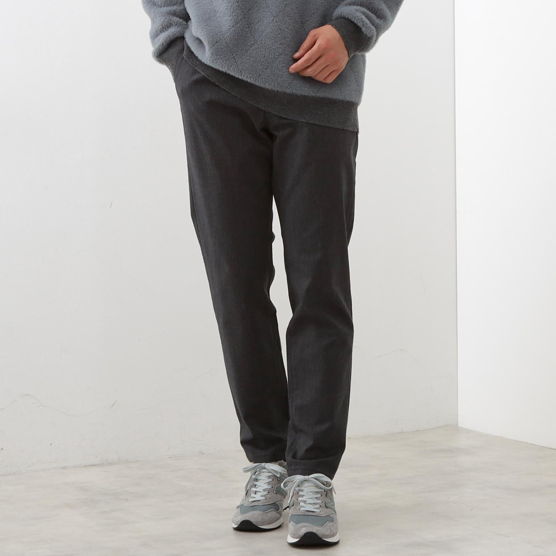 THE SHOP TK「【オールシーズン穿ける！】7DAYSストレッチへリンボンパンツ　ON&hArr;OFF兼用」|その他|