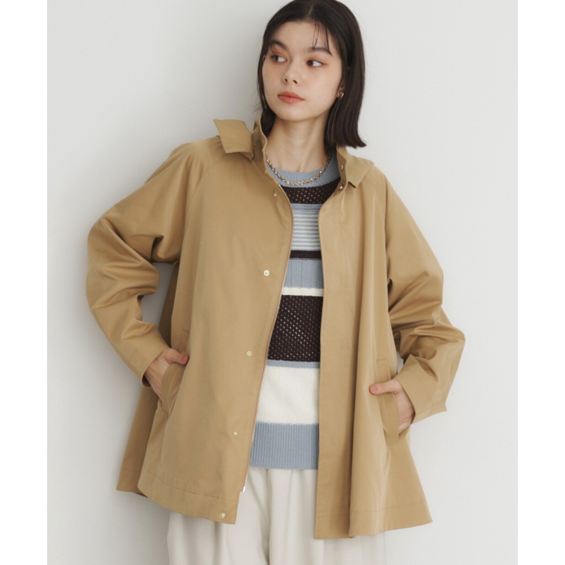 THE SHOP TK「【後ろタック】マウンテンパーカ/洗える」|ブルゾン・スタジャン|