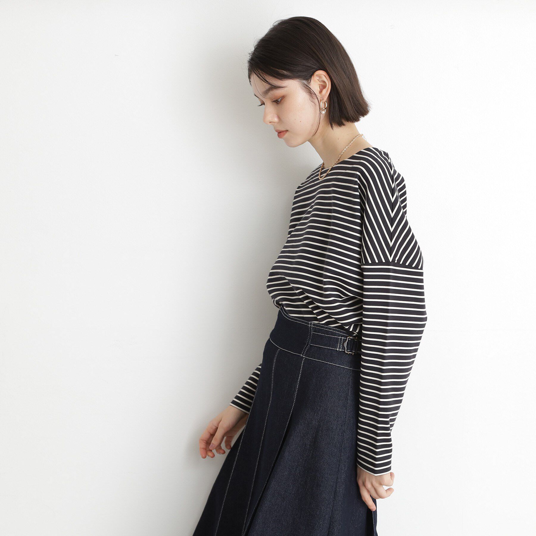 THE SHOP TK「ドロップショルダープルオーバー【洗える】」|Tシャツ・カットソー|