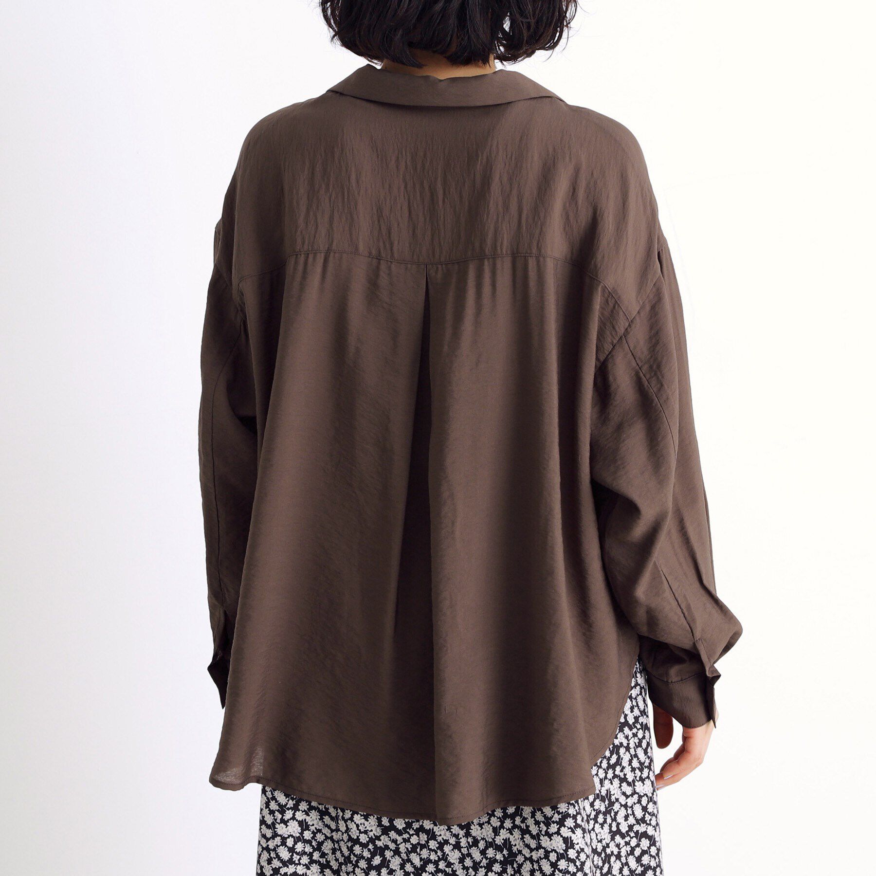 THE SHOP TK「テーラードカラーシャツ【洗える】」|シャツ・ブラウス|