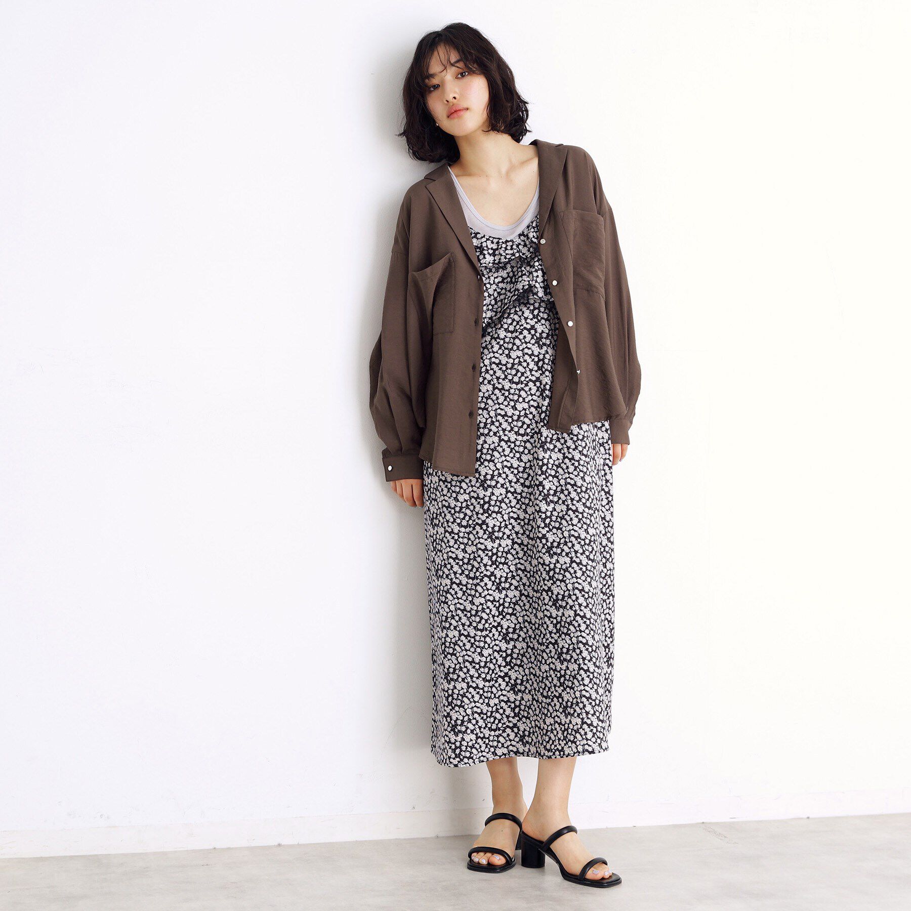 THE SHOP TK「テーラードカラーシャツ【洗える】」|シャツ・ブラウス|