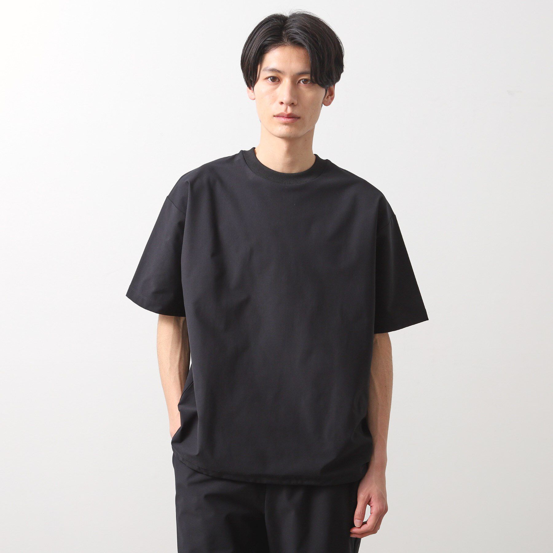 THE SHOP TK「パーフェクテックスピンドル半袖Tシャツ【セットアップ可/吸水速乾/UVカット/アンチピリング】」|Tシャツ・カットソー|