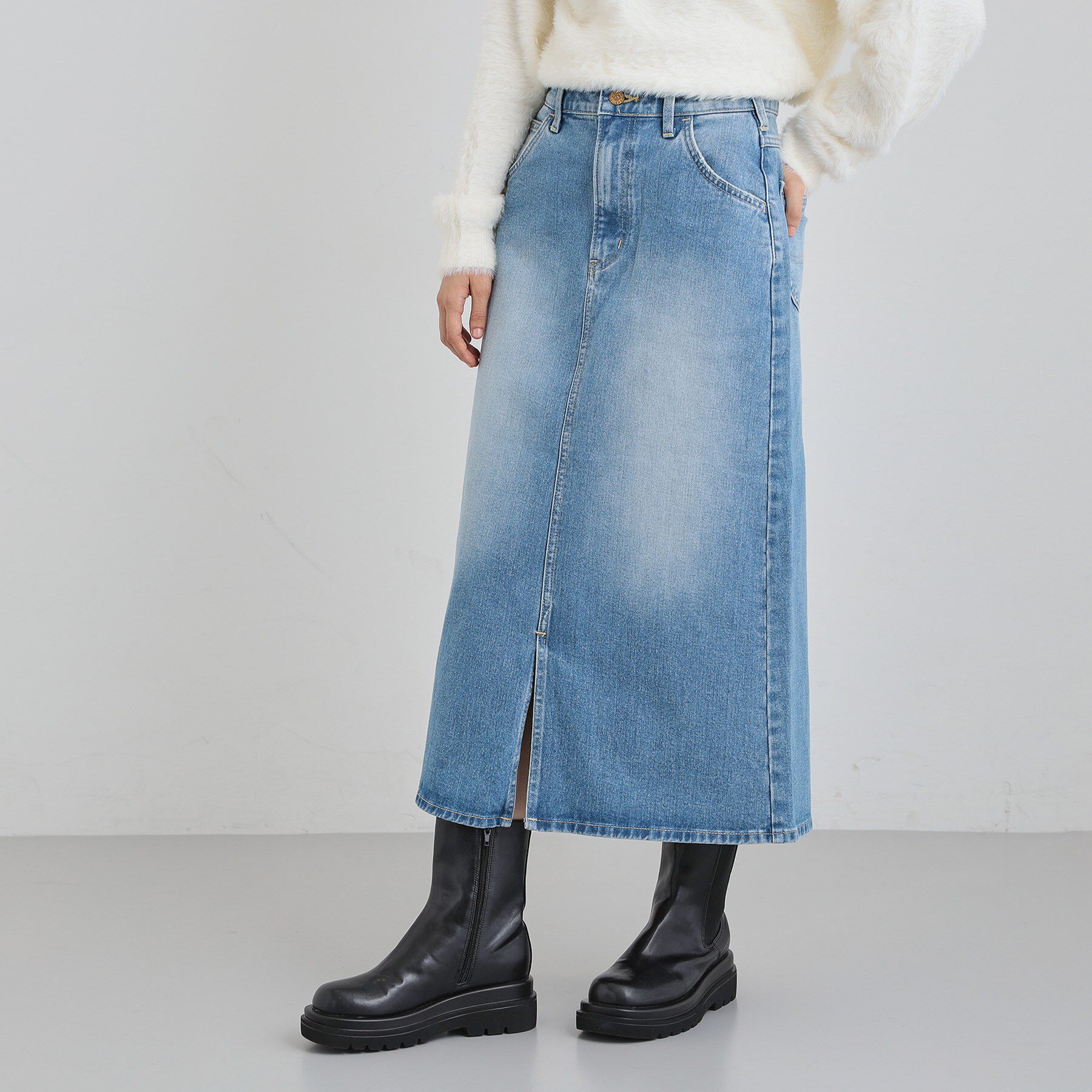 THE SHOP TK「【Lee】デニムスカート」|スカート|