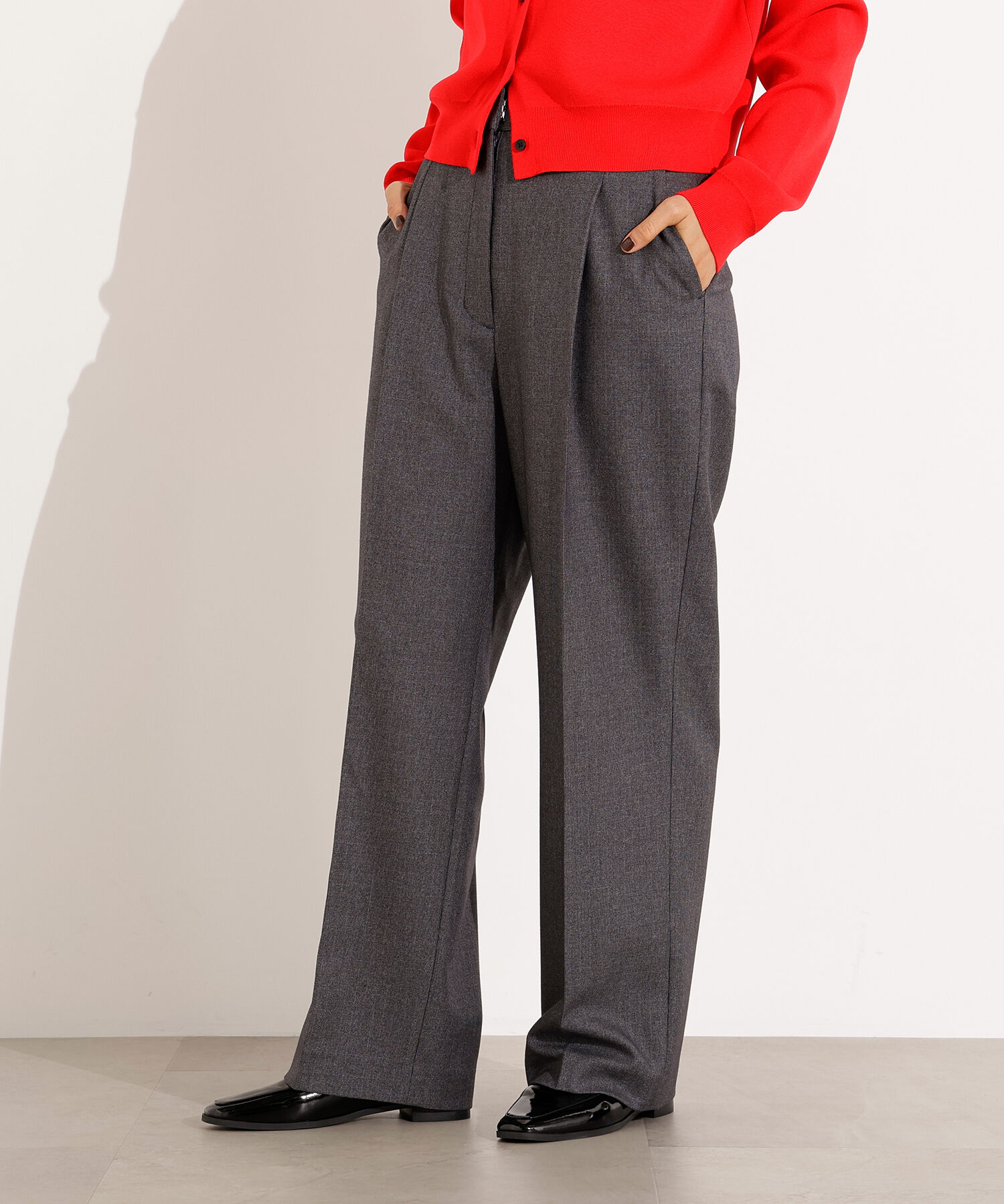  「ツィーディーワンタックストレートパンツ」|その他|