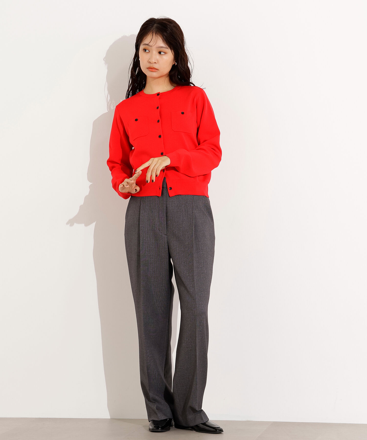  「ツィーディーワンタックストレートパンツ」|その他|