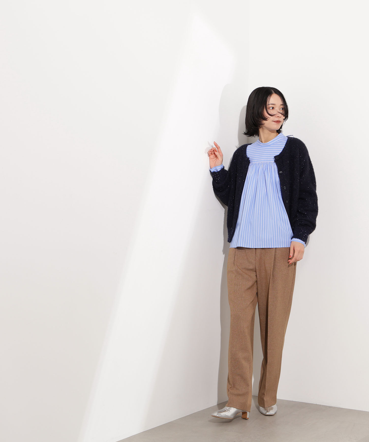  「ツィーディーワンタックストレートパンツ」|その他|