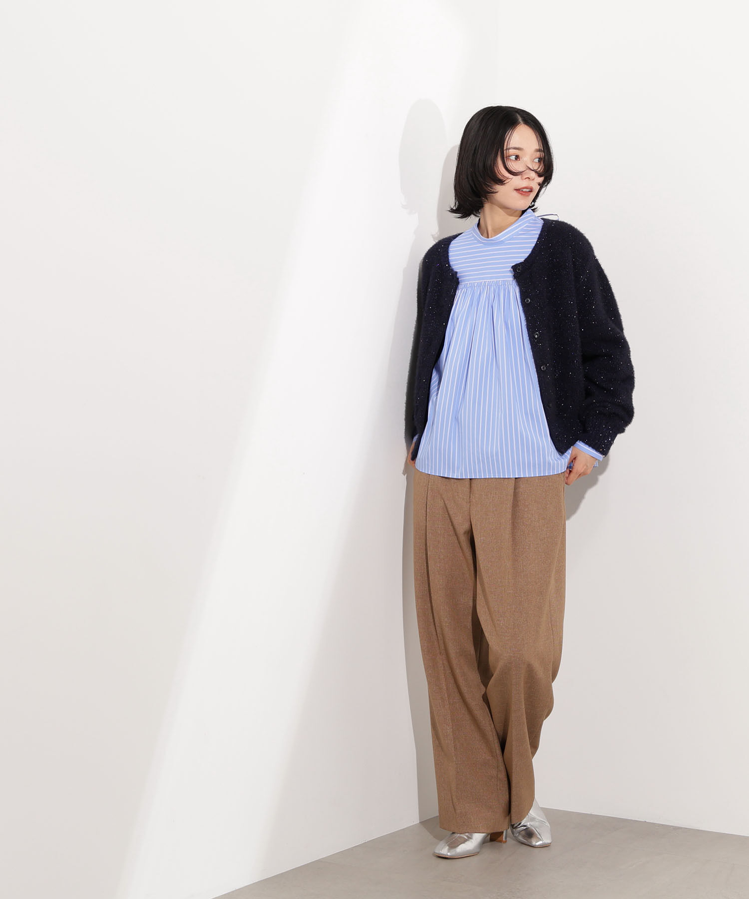  「ツィーディーワンタックストレートパンツ」|その他|